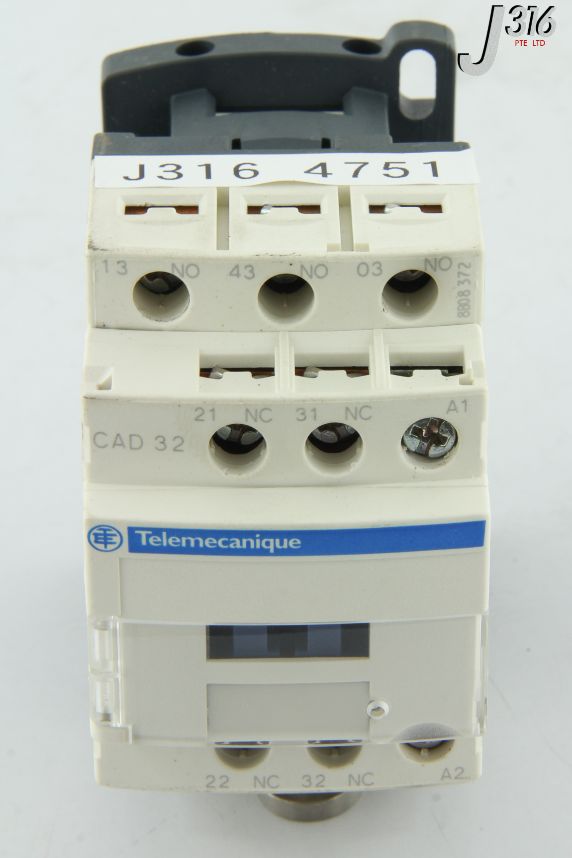 4751 TELEMECANIQUE CONTROL RELAY (LOT OF 3) CAD 32