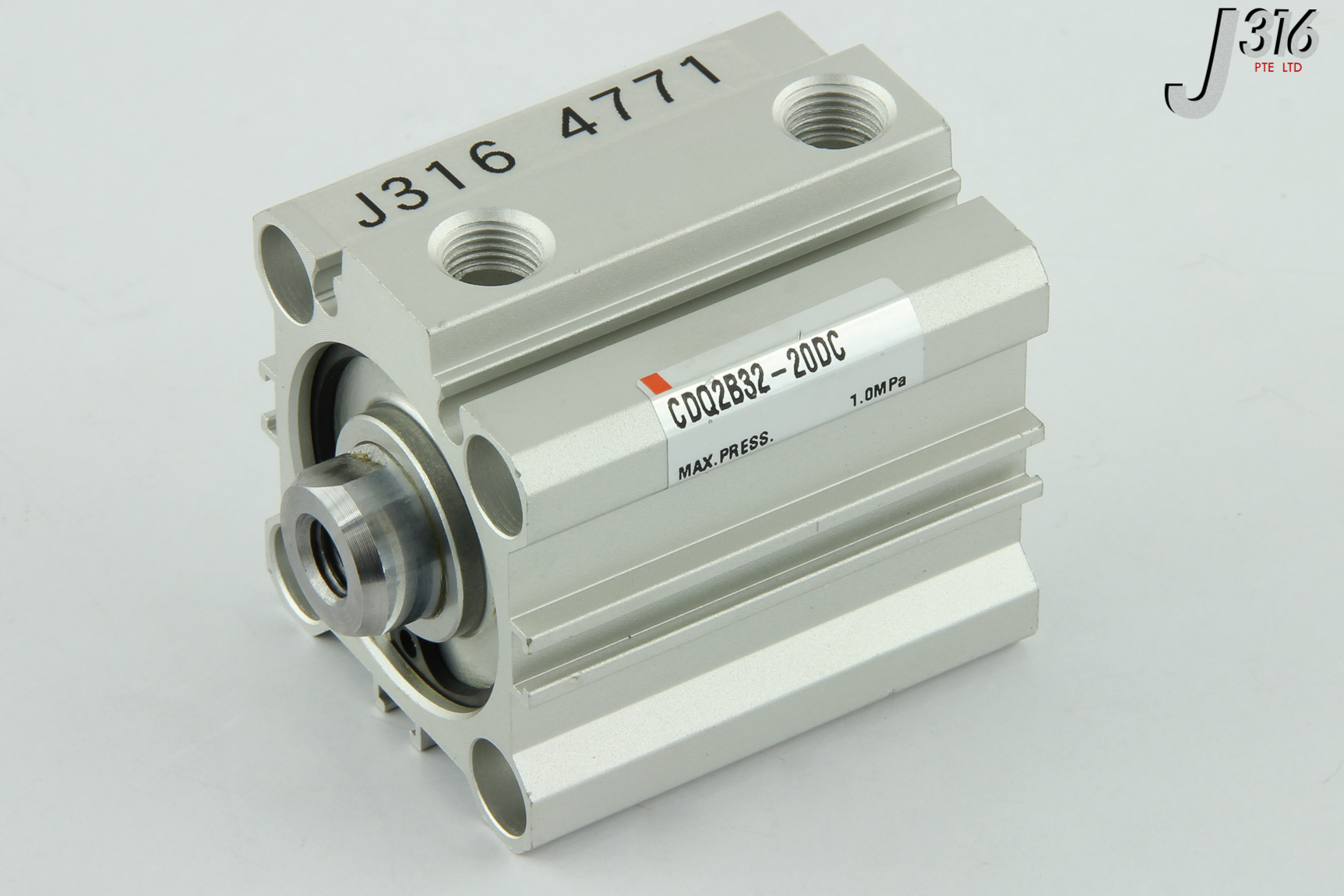 4771 SMC PNEUMATIC CYLINDER DOUBLE ACTING CDQ2B32-20DC