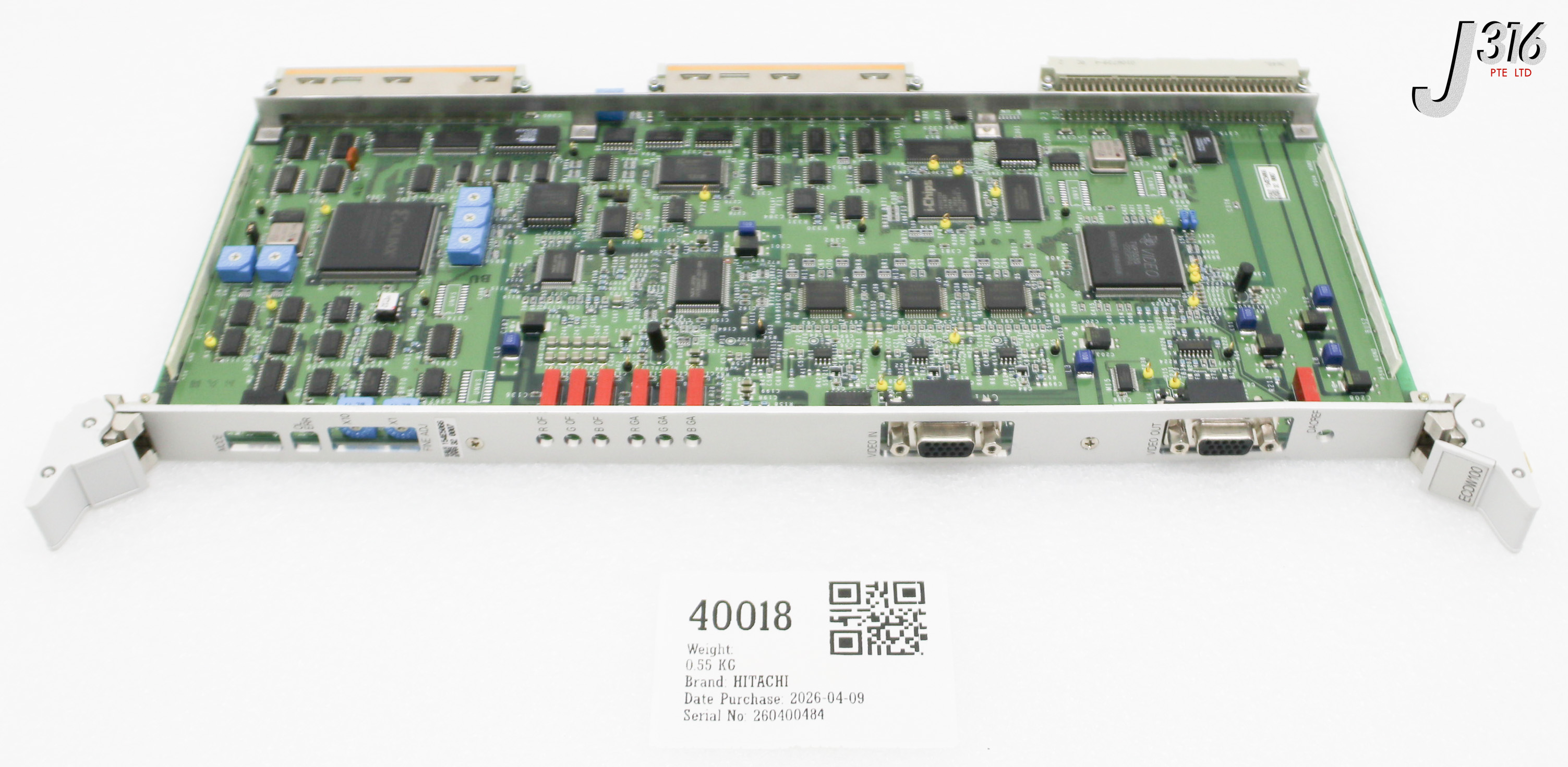 40018 HITACHI PCB, ECDW100 BD. HCD63 E 271-5206