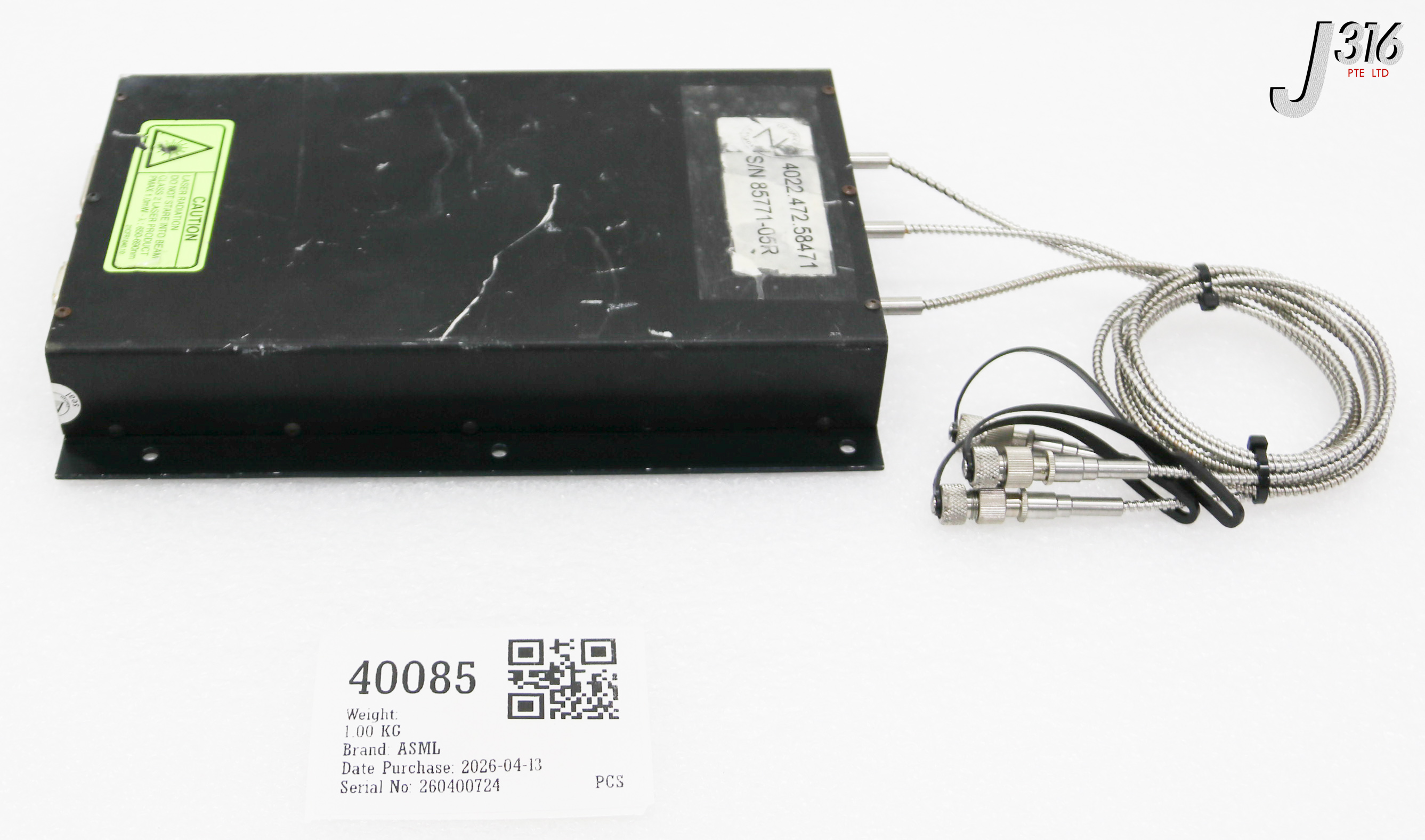 40085 ASML LASER ASSY, ZEROSENSOR 4022.472.58471