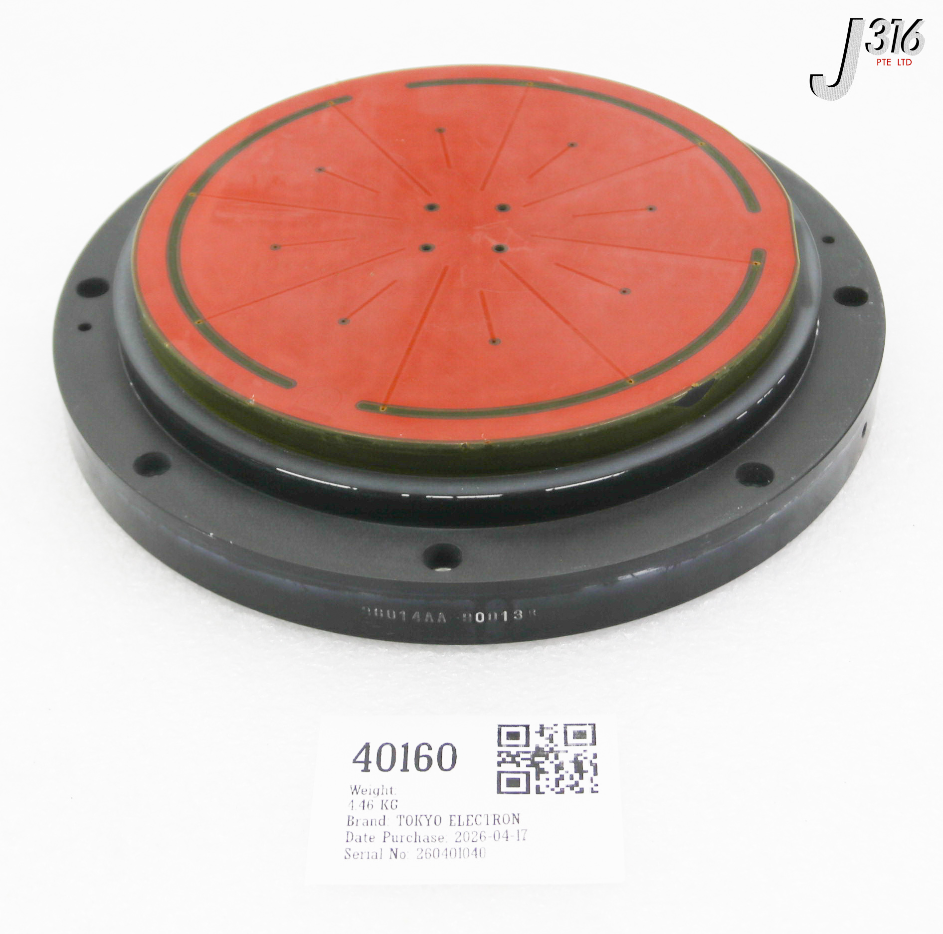 40160 TOKYO ELECTRON ELECTROSTATIC CHUCK 36014AA-90013