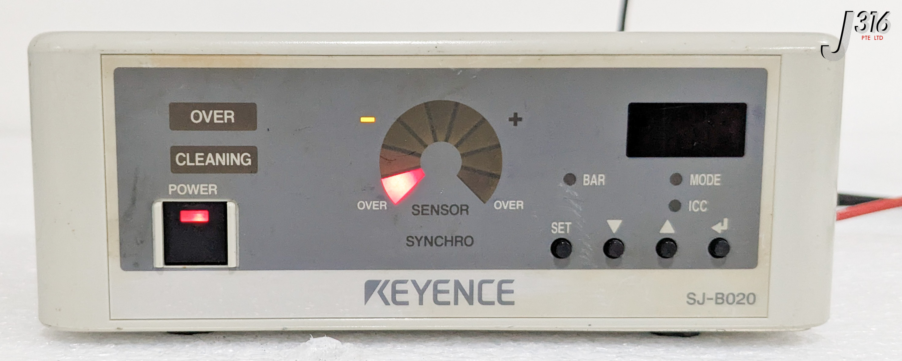 40166 KEYENCE STATIC ELIMINATOR CONTROLLER SJ-B020