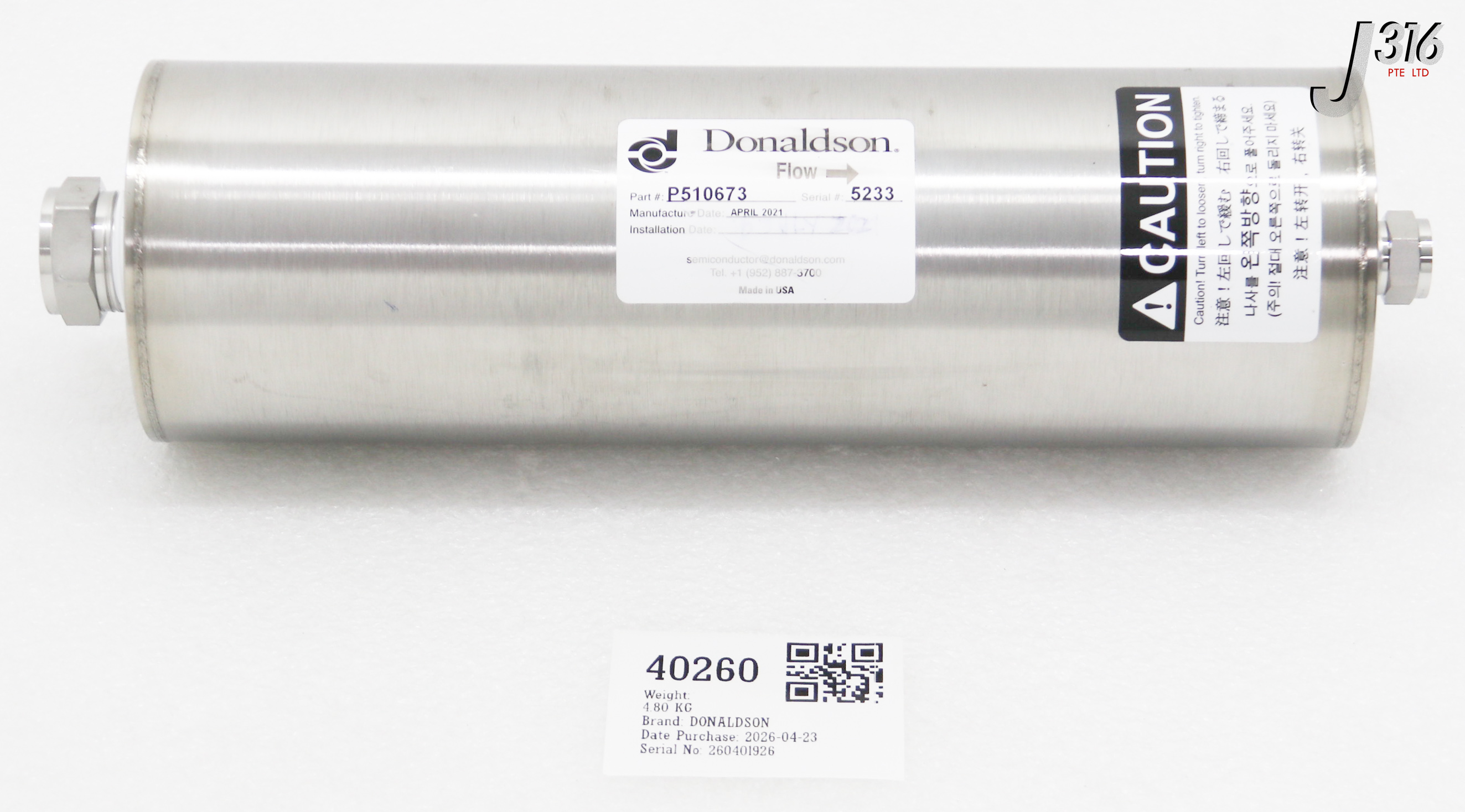 40260 DONALDSON FILTER P510673