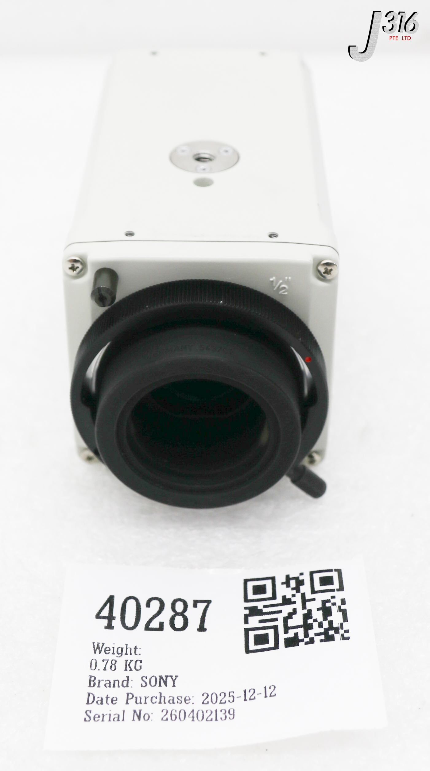 40287 SONY EXWAVE HAD DSP 3 CCD COLOUR VIDEO CAMERA (PARTS) DXC-990P