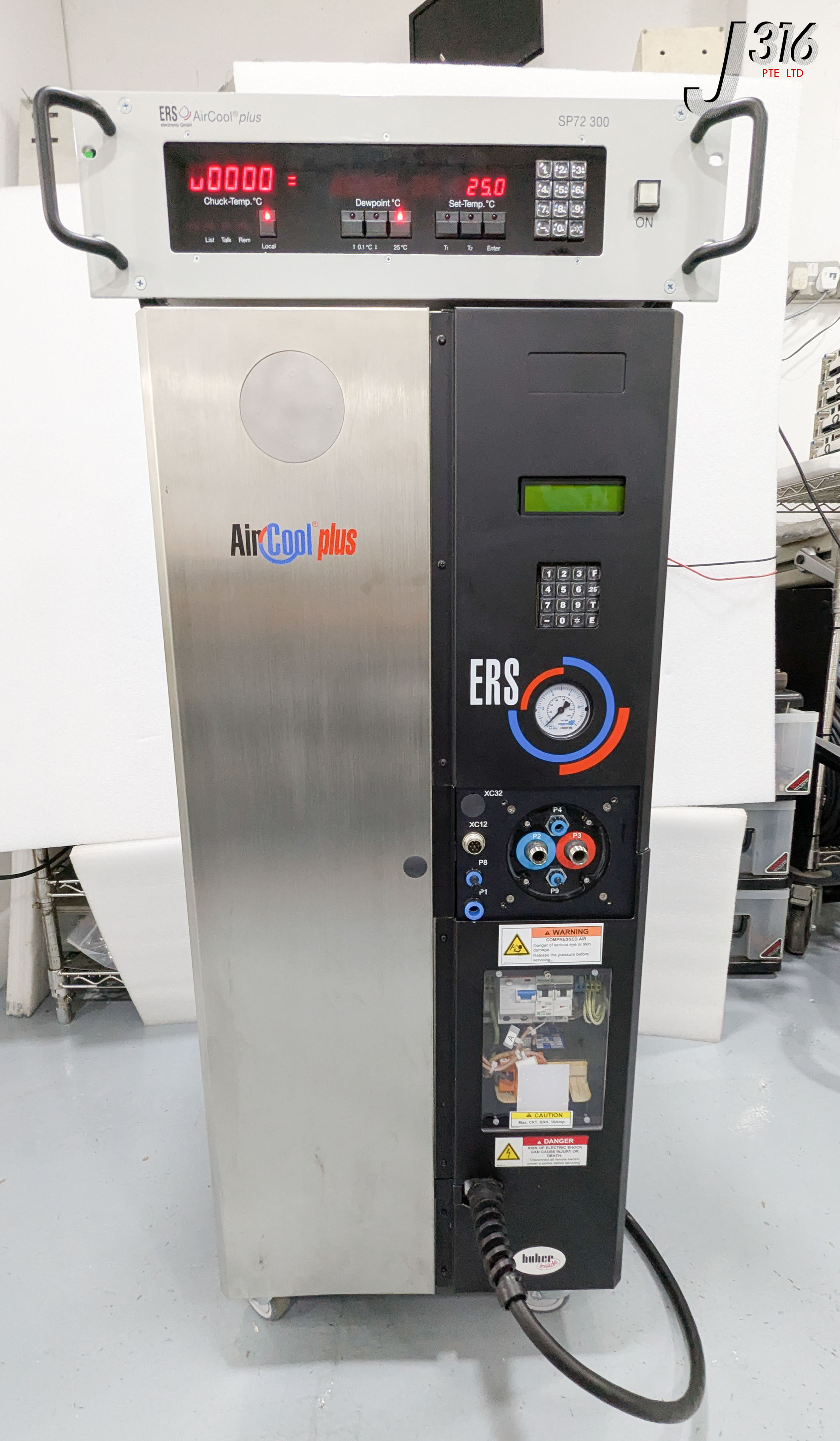 40295 ERS ELECTRONIC GMBH AIRCOOL PLUS CHILLER W/ AIRCOOL PLUS CONTROLLER SP72-300 1000581