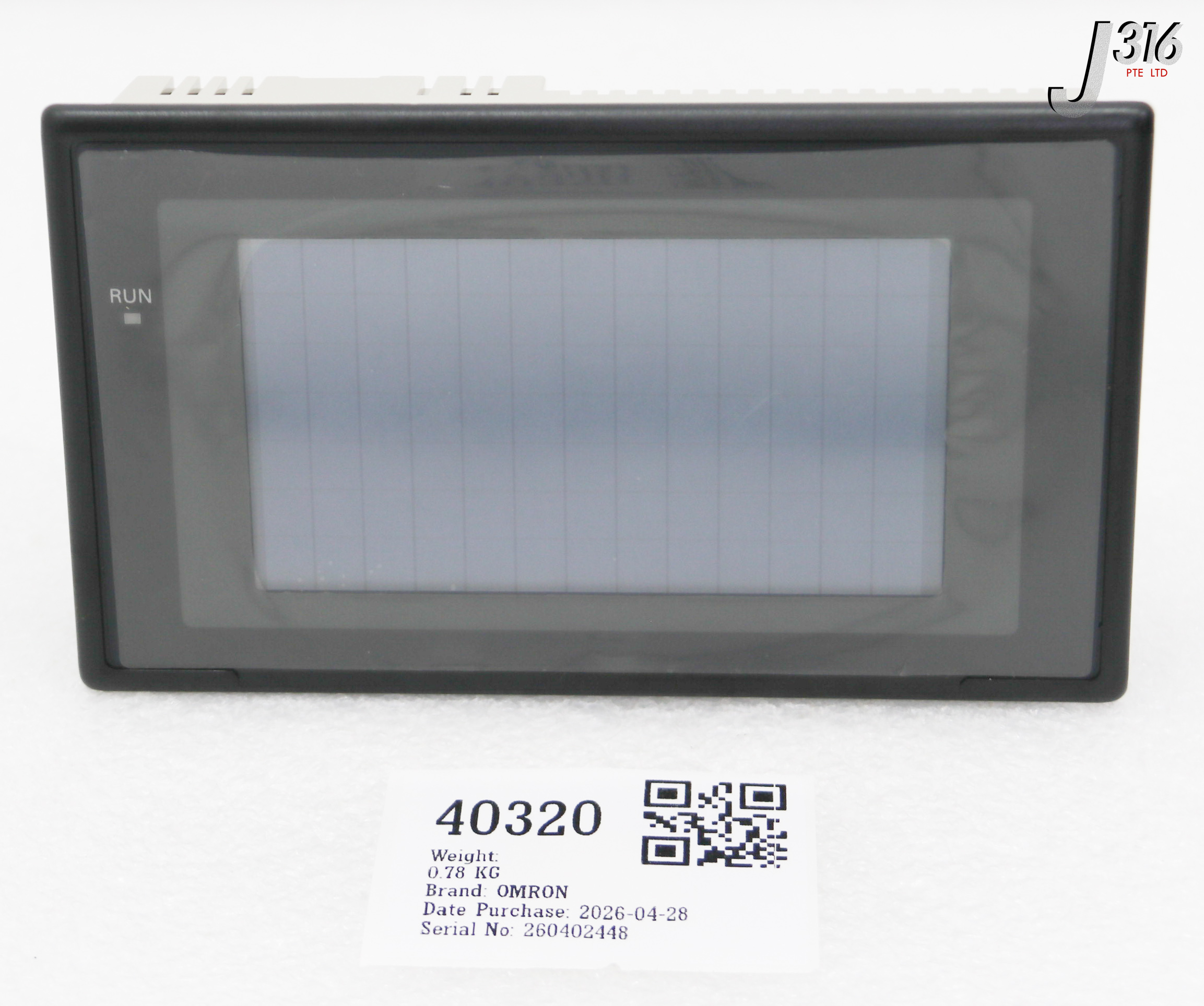 40320 OMRON 5.2-INCH TOUCHSCREEN HUMAN MACHINE INTERFACE (HMI) (NEW) NT21-ST121B-E