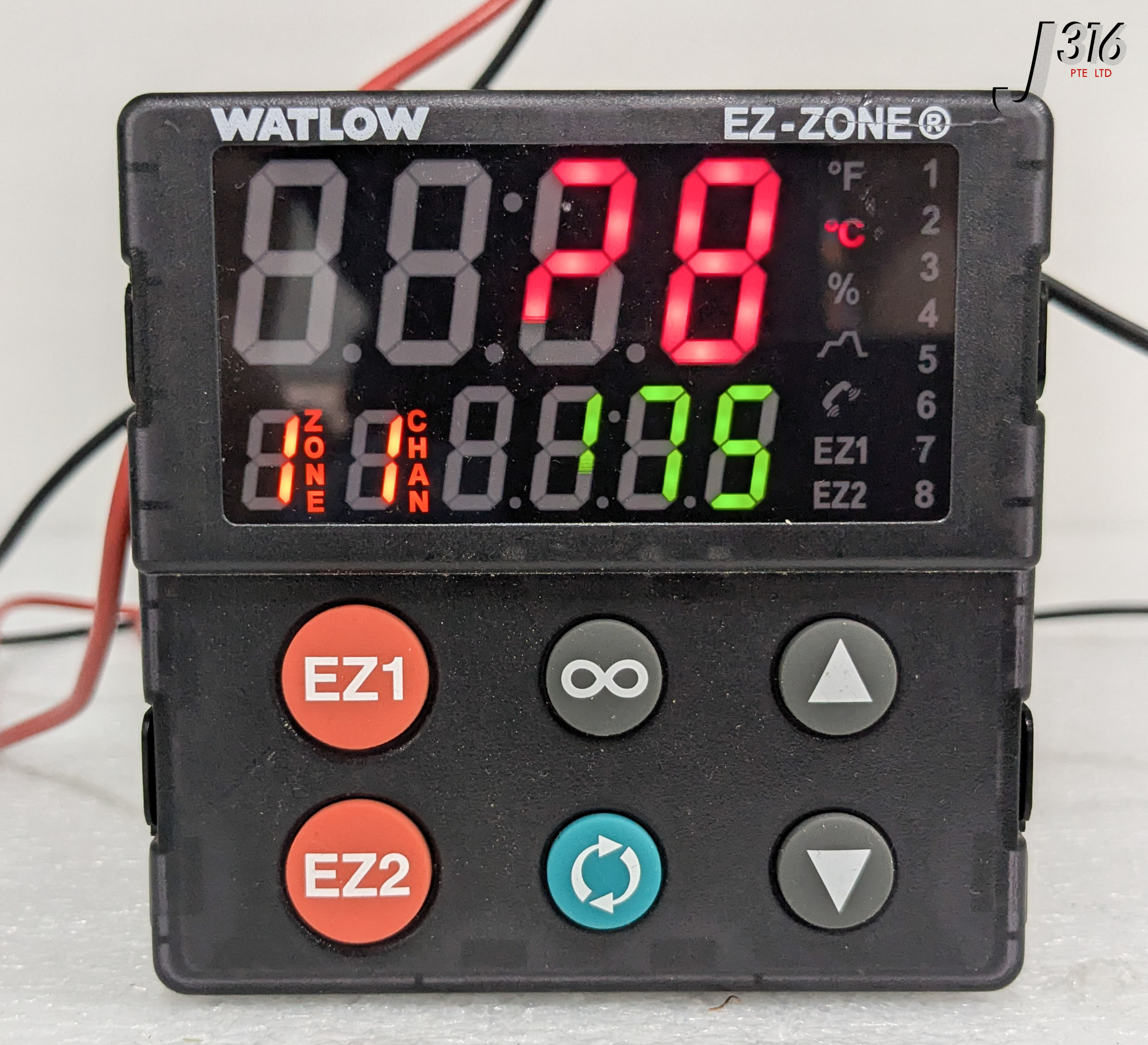 40321 WATLOW EZ-ZONE PM PANEL MOUNT CONTROLLER PM4C2EC-ARFAAAA