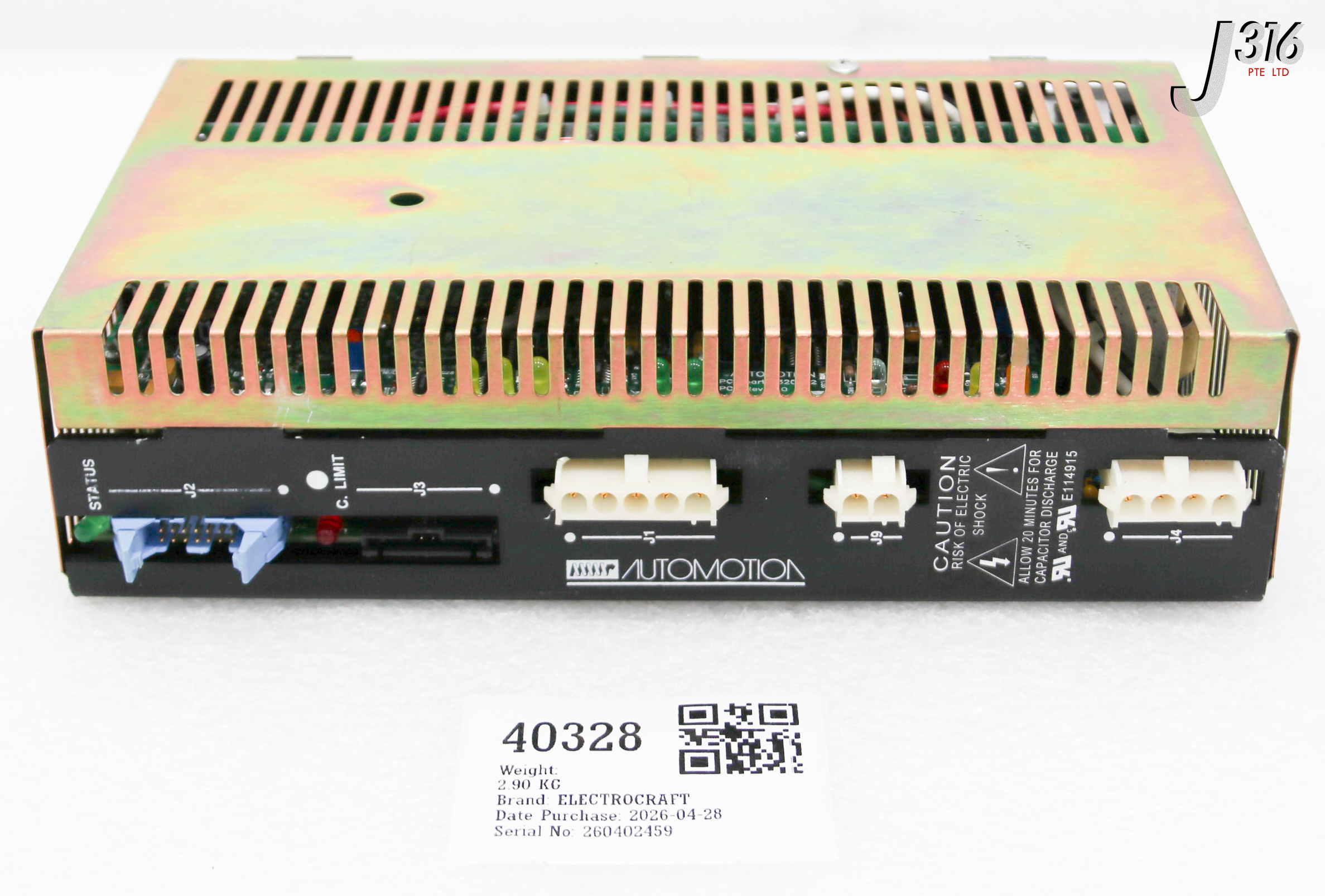 40328 ELECTROCRAFT AUTOMOTION MOTOR CONTROL, 60710-15 ALC120R-010-1111