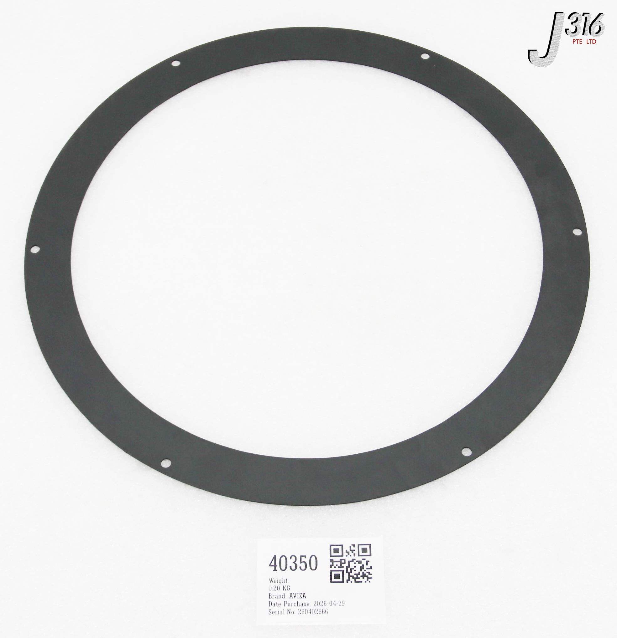 40350 AVIZA SEAL, PLENUM (NEW) 109451-01