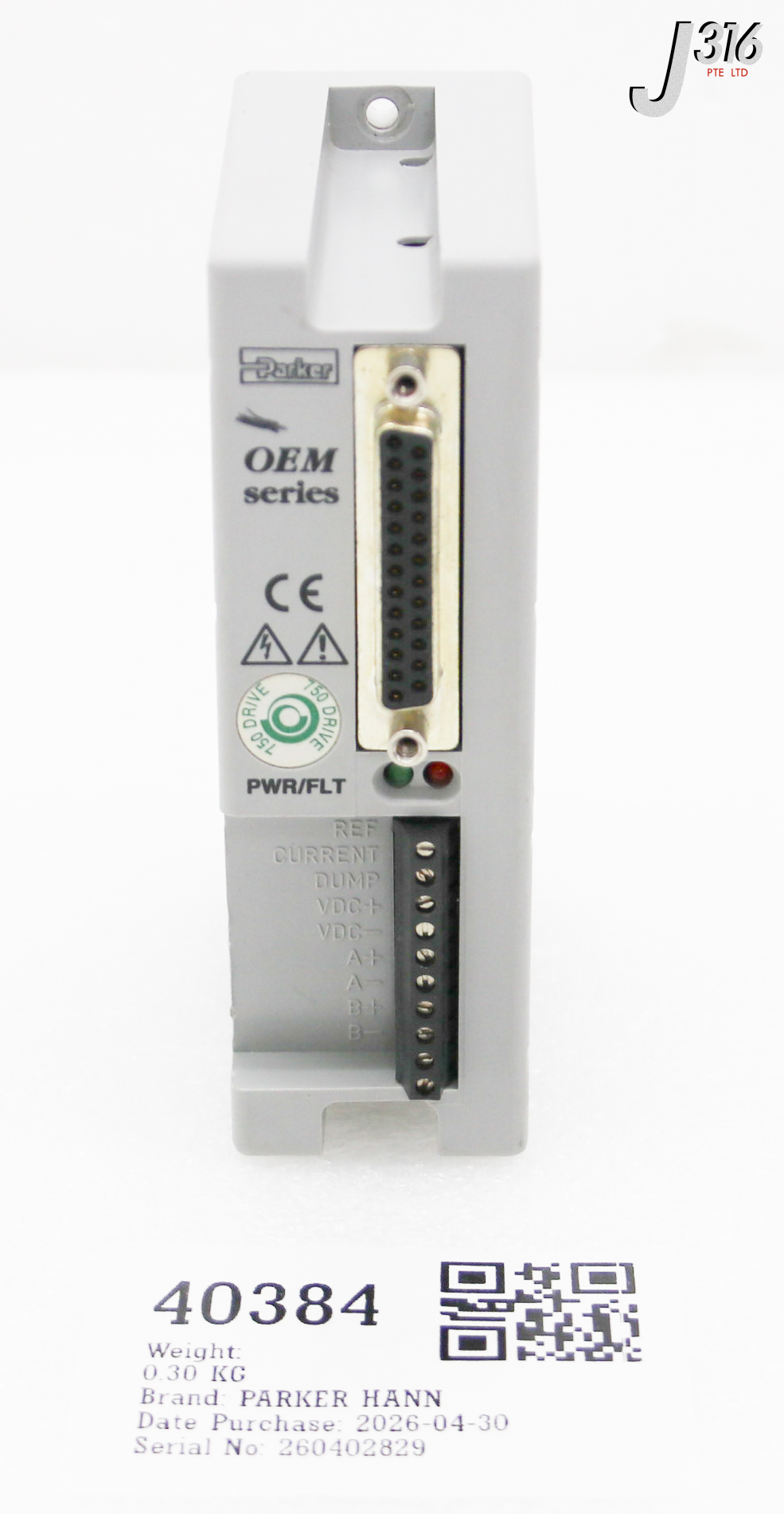 40384 PARKER HANN COMPUMOTOR DRIVE OEM SERIES (PARTS) OEM750