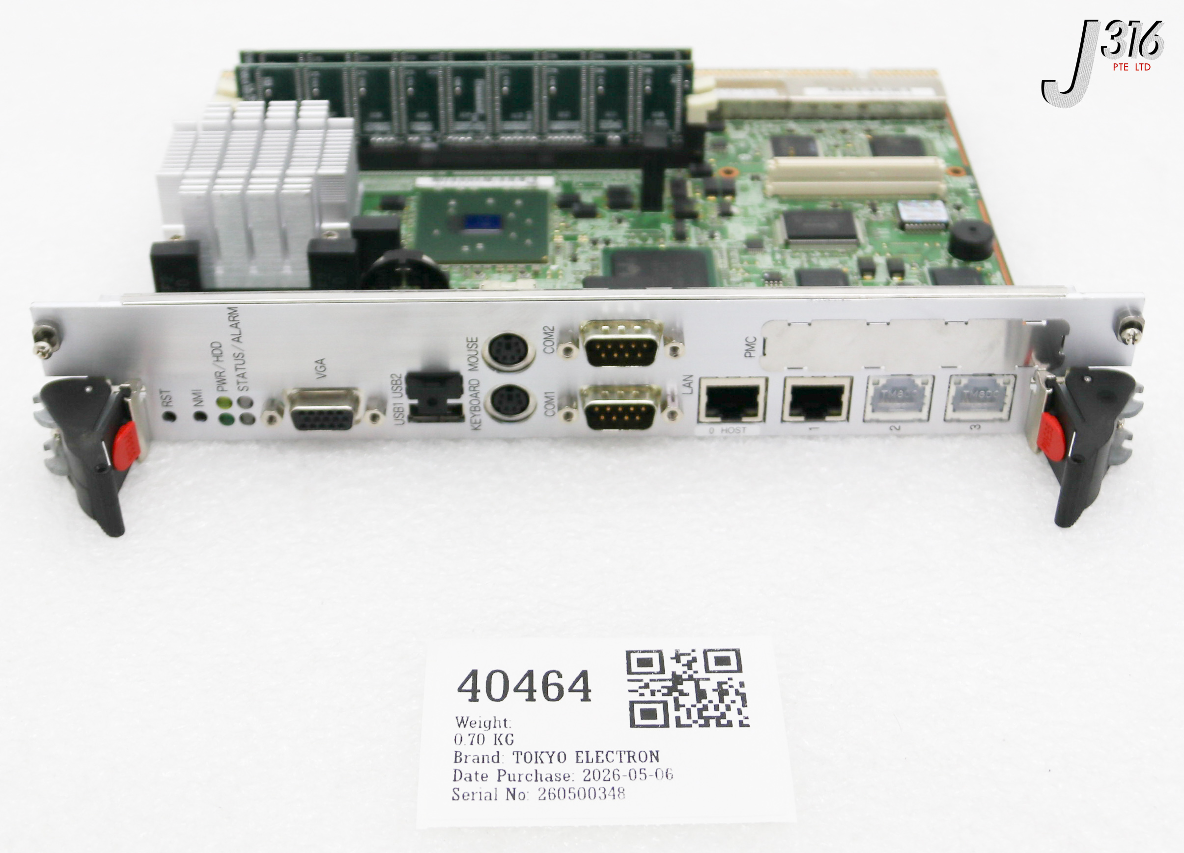 40464 MEIDEN PCB, STATION CONTROLLER BOARD,  II01ZM-02, 331LA17707 QPC341/A