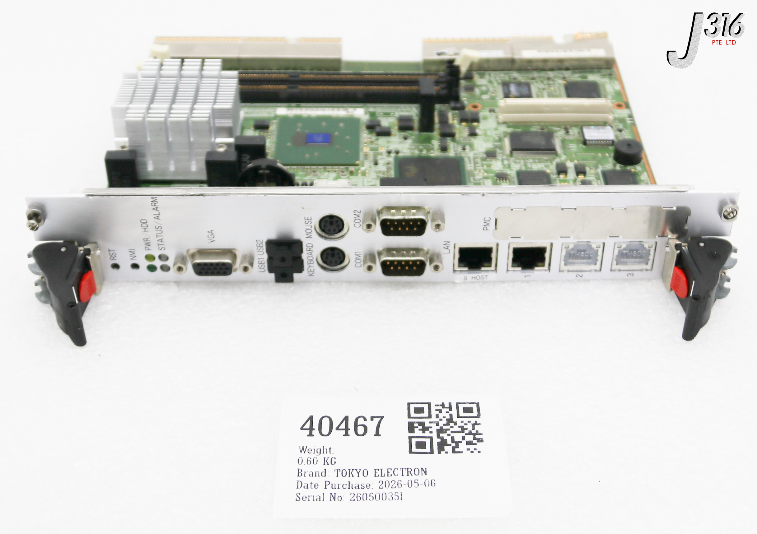40467 MEIDEN PCB, STATION CONTROLLER BOARD, II01ZM-02, 331LA17707 (PARTS) QPC341/A