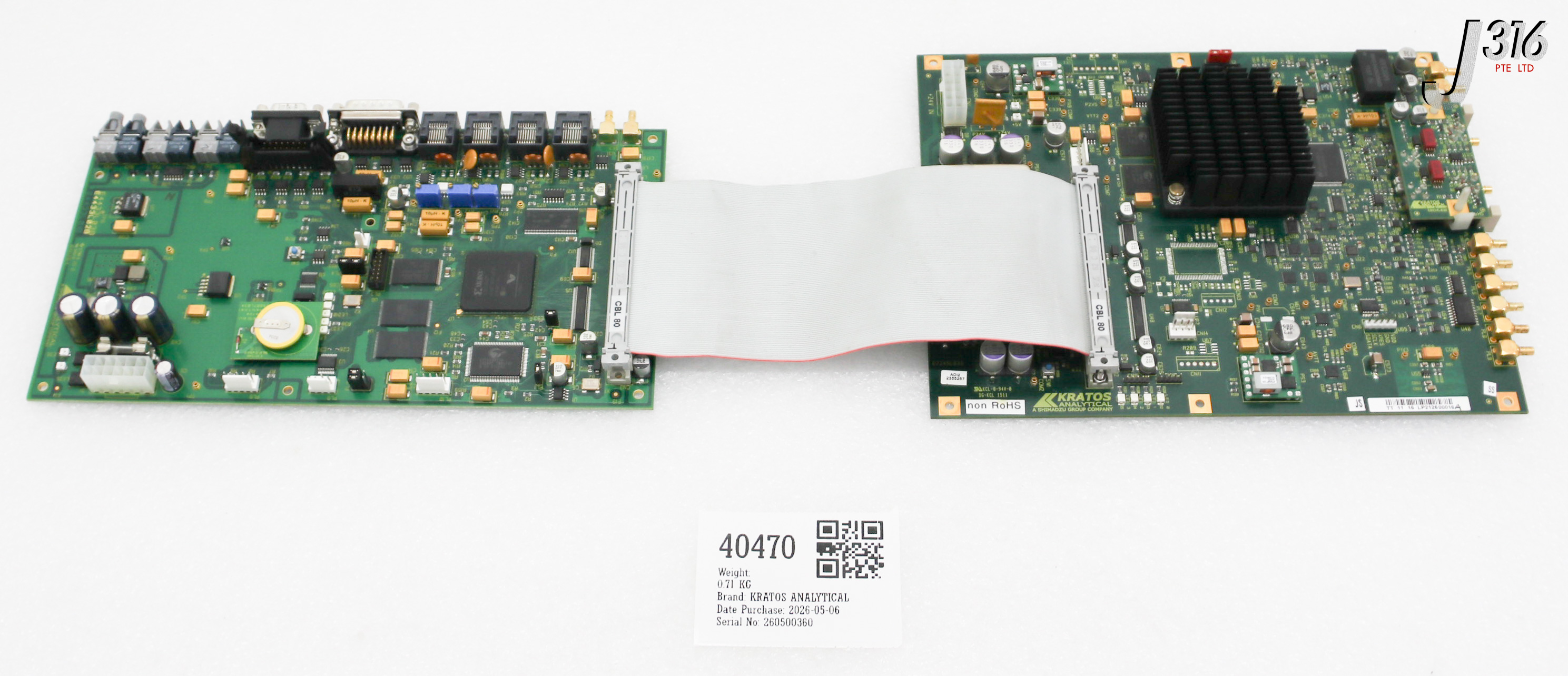 40470 KRATOS ANALYTICAL PCB, DC-KCL 1511 W/ E4433L02B E7245L03D