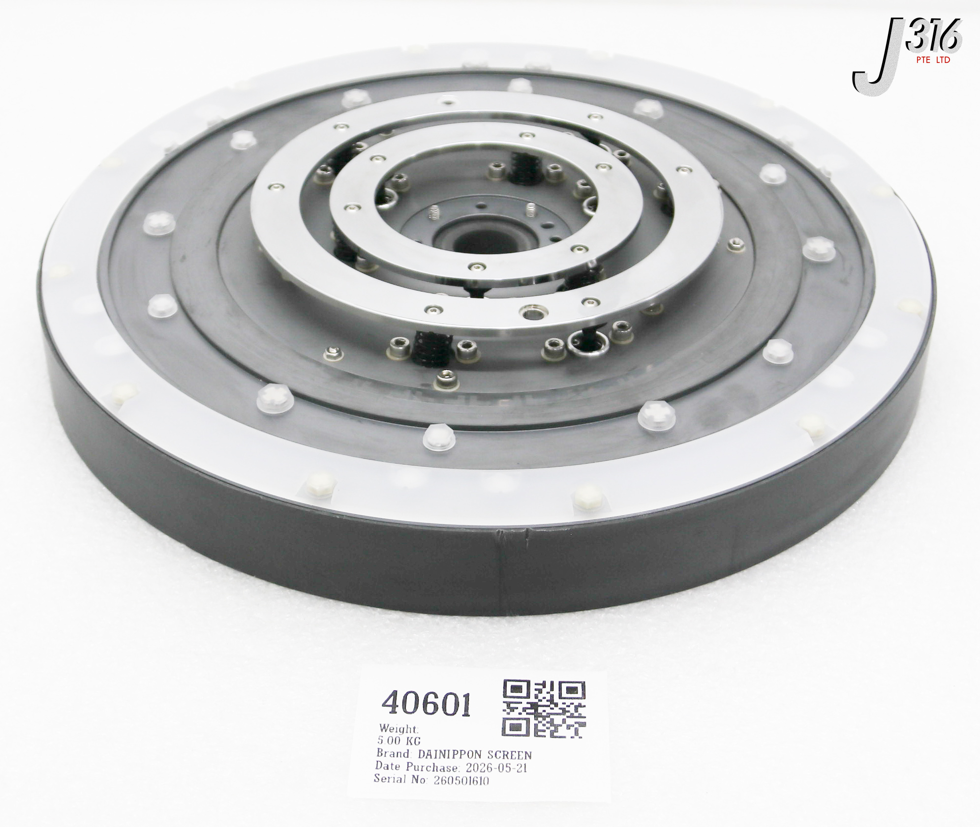 40601 DAINIPPON SCREEN SPIN BASE CHUCK 6F202300--06
