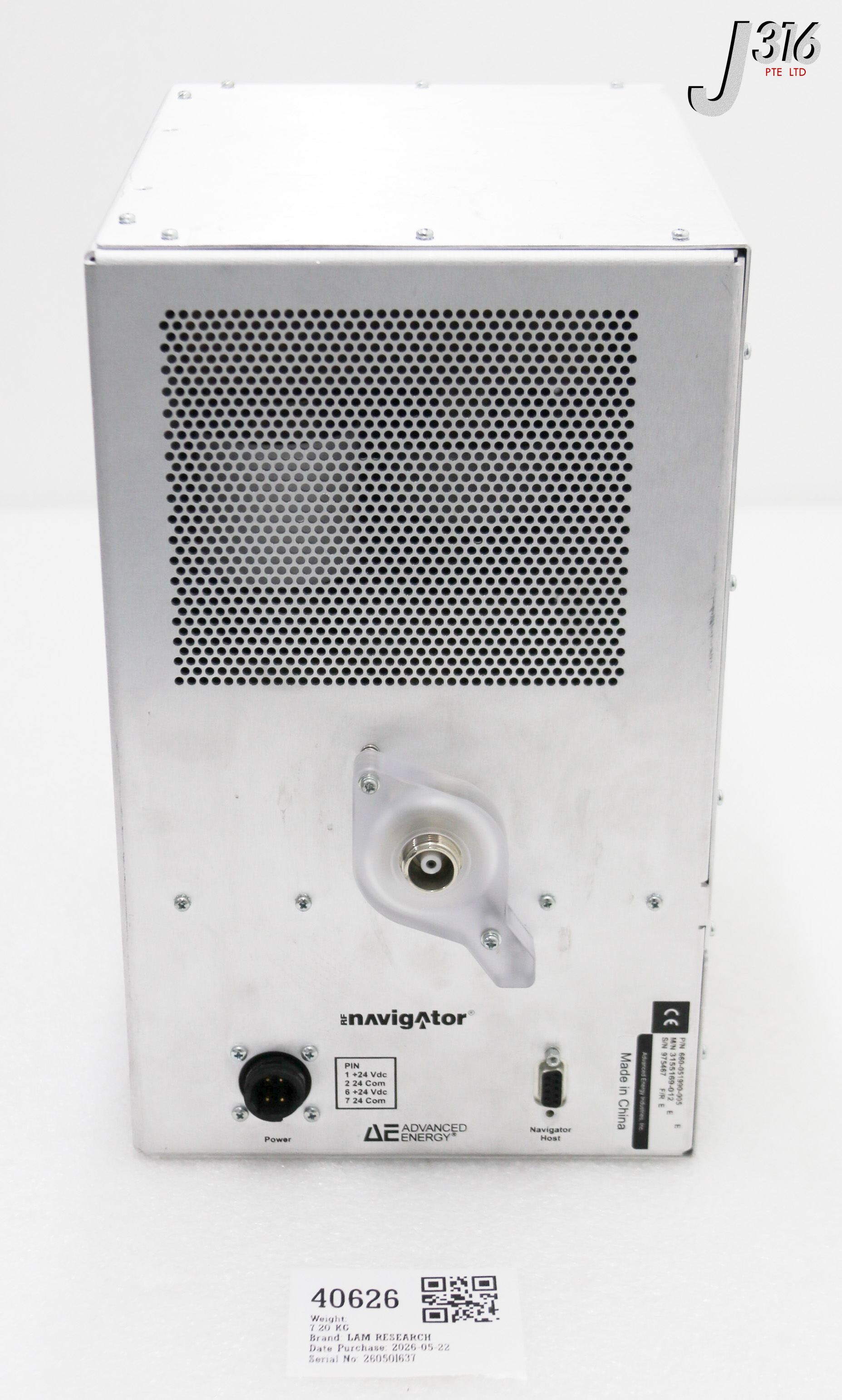 40626 LAM RESEARCH RF NAVIGATOR MATCH 660-051990-005