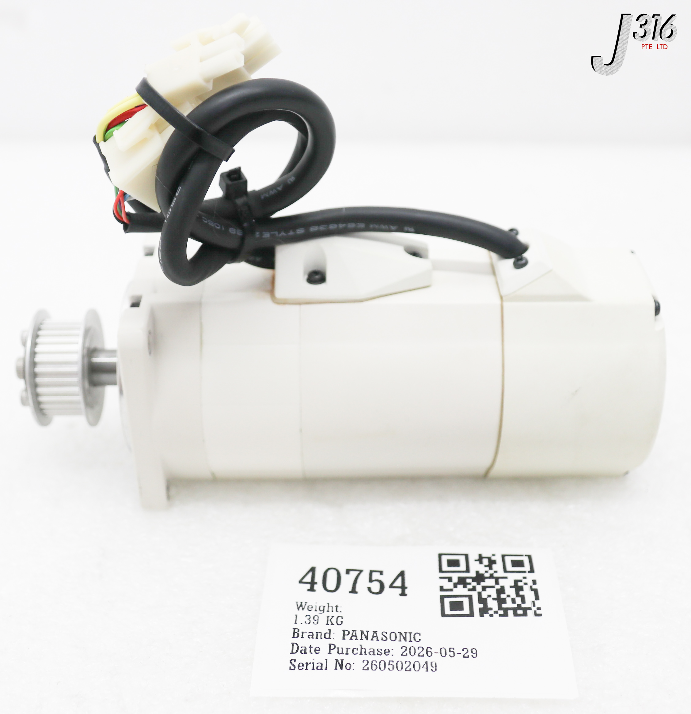 40754 PANASONIC AC SERVO MOTOR MSMA022C1T