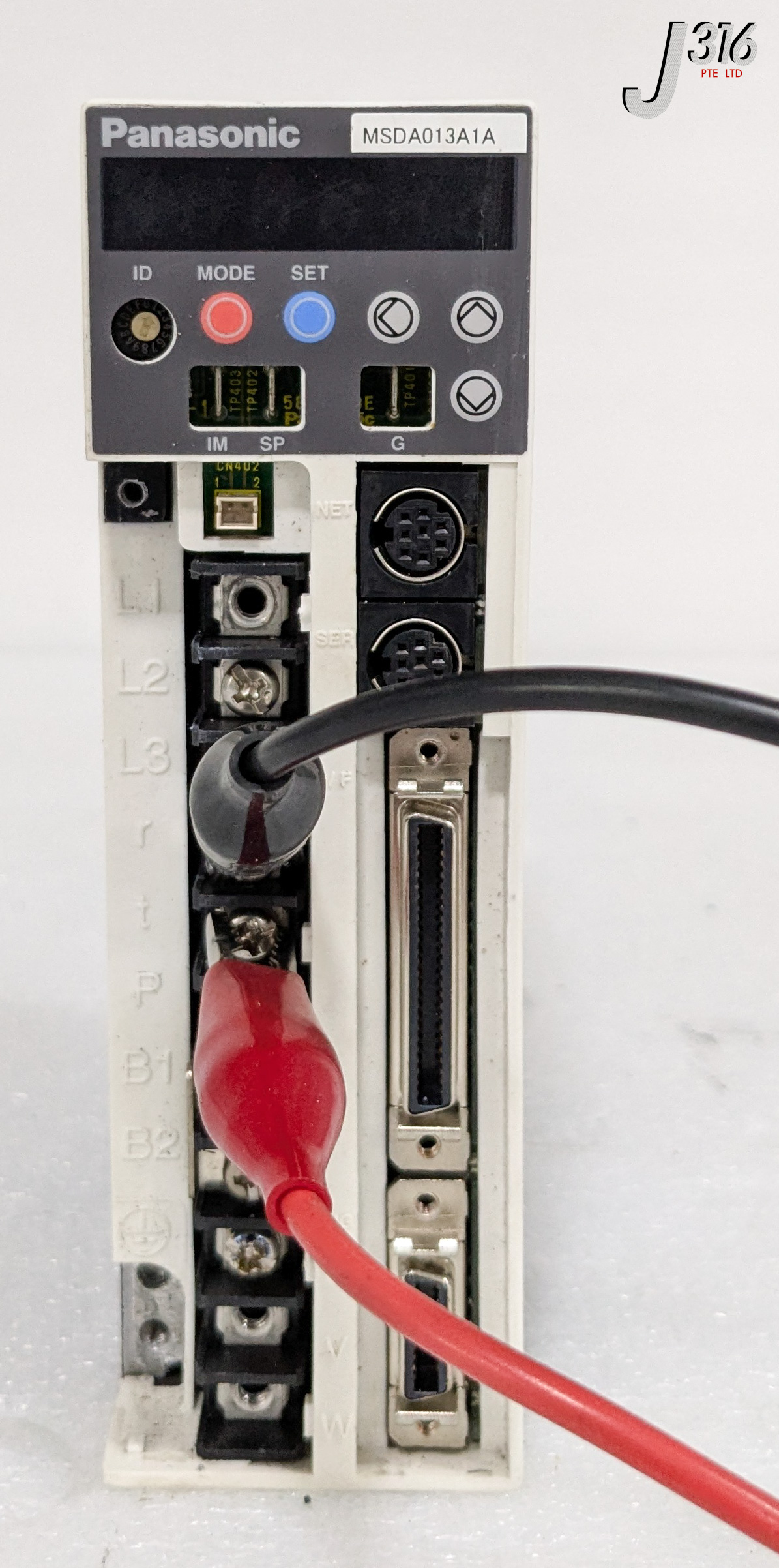 40775 PANASONIC AC SERVO DRIVER MSDA013A1A