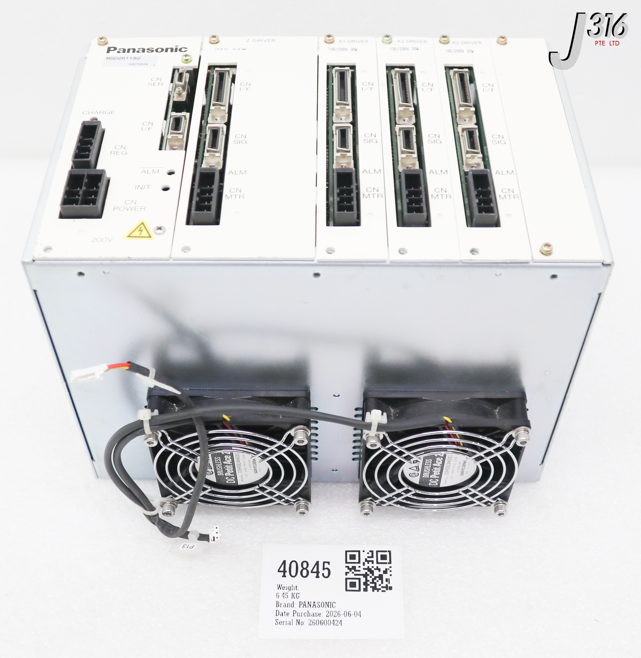 40845 PANASONIC CONTROLLER ASSY MSD261Y82