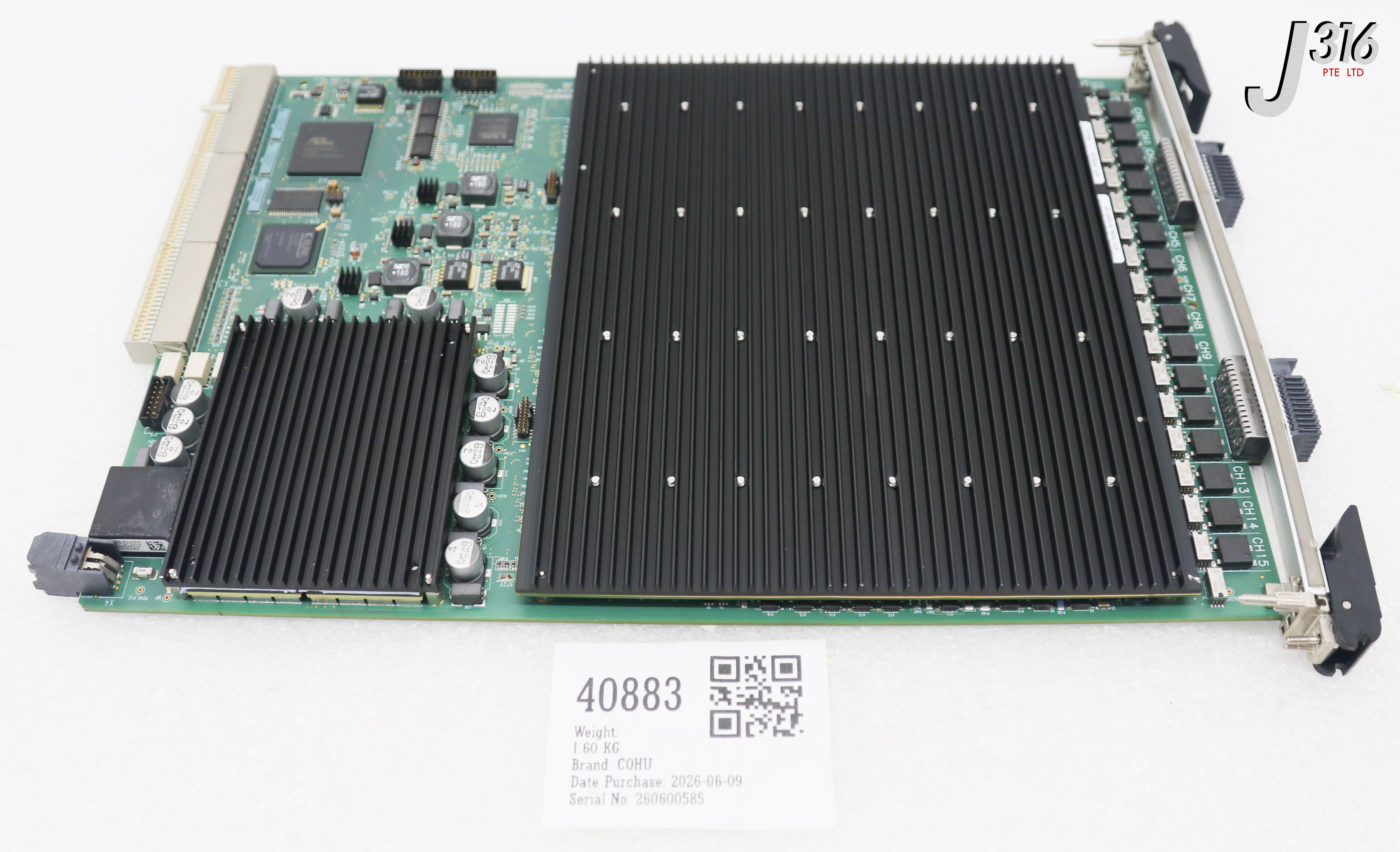 40883 COHU PCB, VIS16, 16 CHANNEL FOUR QUADRANT VOLTAGE/CURRENT SOURCE & MEASUREMENT INSTRUMENT BOARD 672-6194-23
