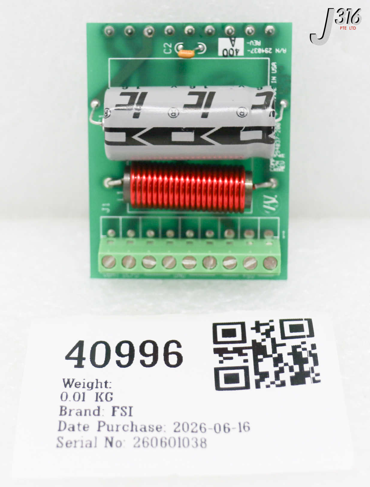 40996 FSI PCB ASSY 294037-200