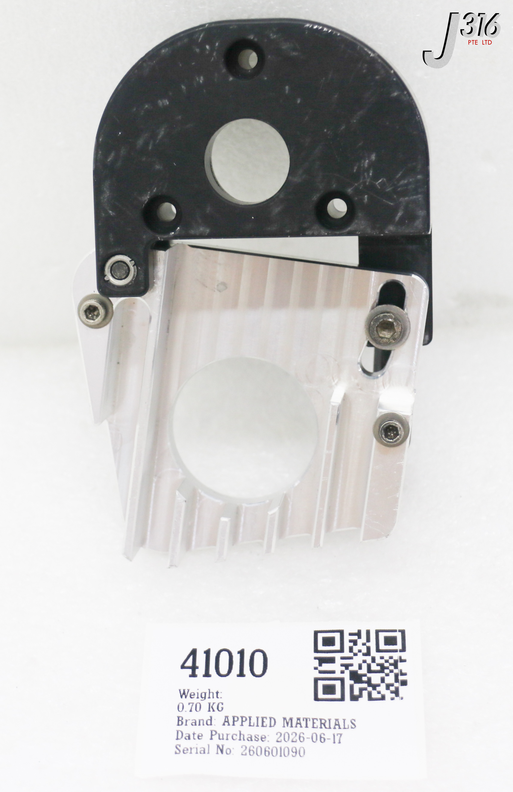 41010 APPLIED MATERIALS MOTOR THROTTLE PLATE MOUNT 0021-09515