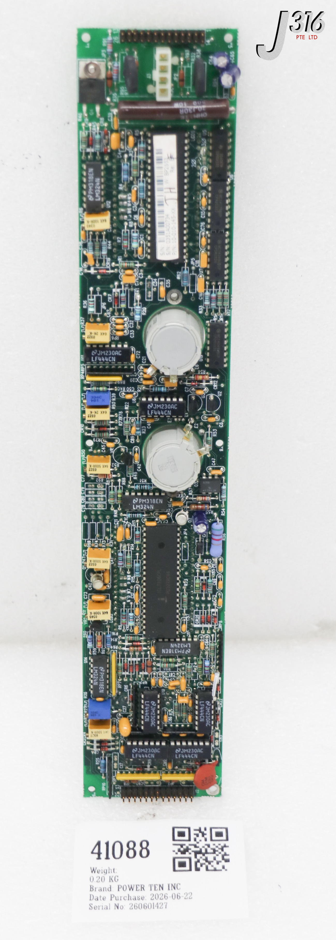 41088 POWER TEN INC PCB ELECTRONIC CONTROL MODULE 10-010-145-XX
