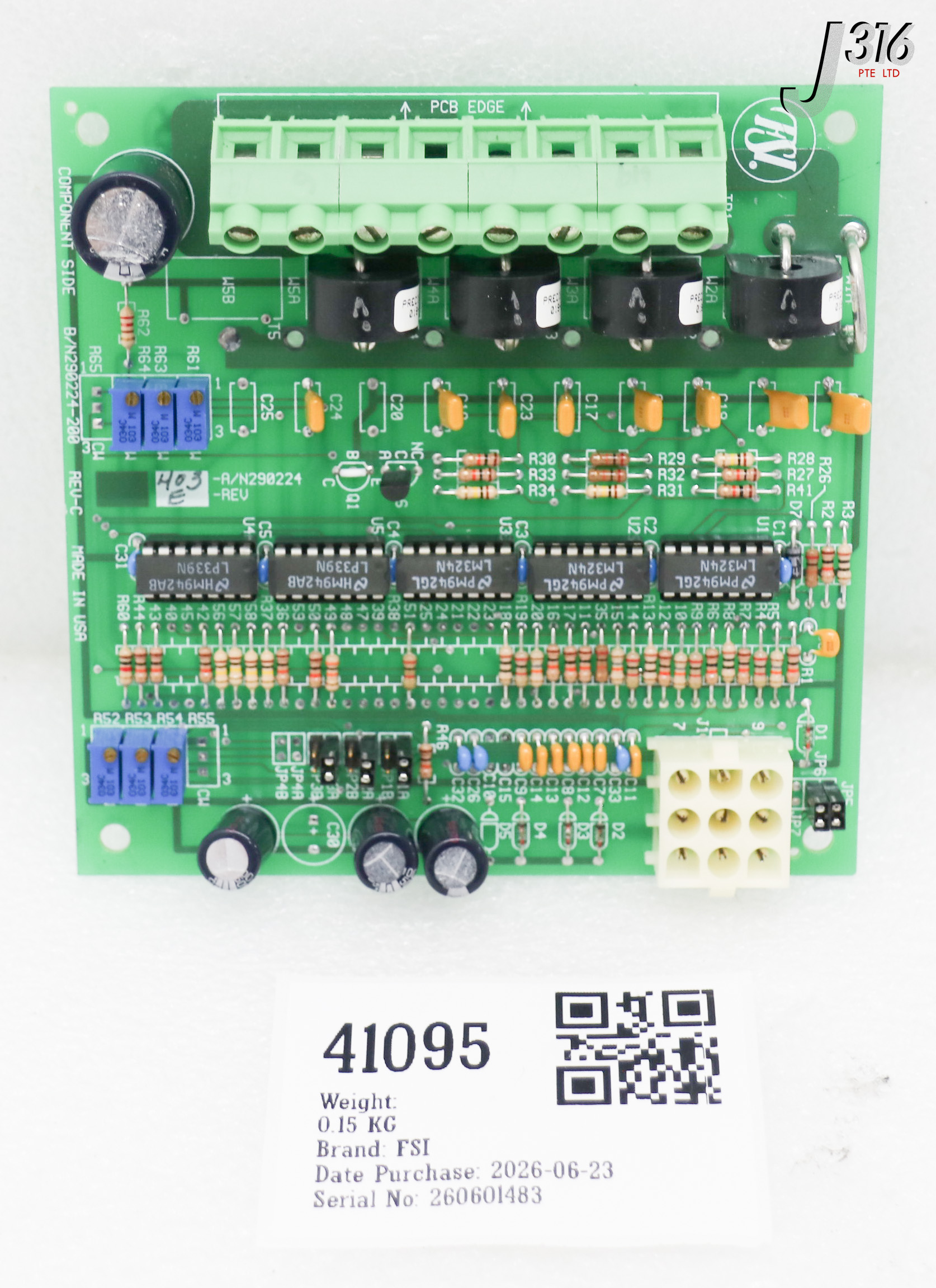41095 FSI PCB ASSY, 290224-200 403-A/N290224