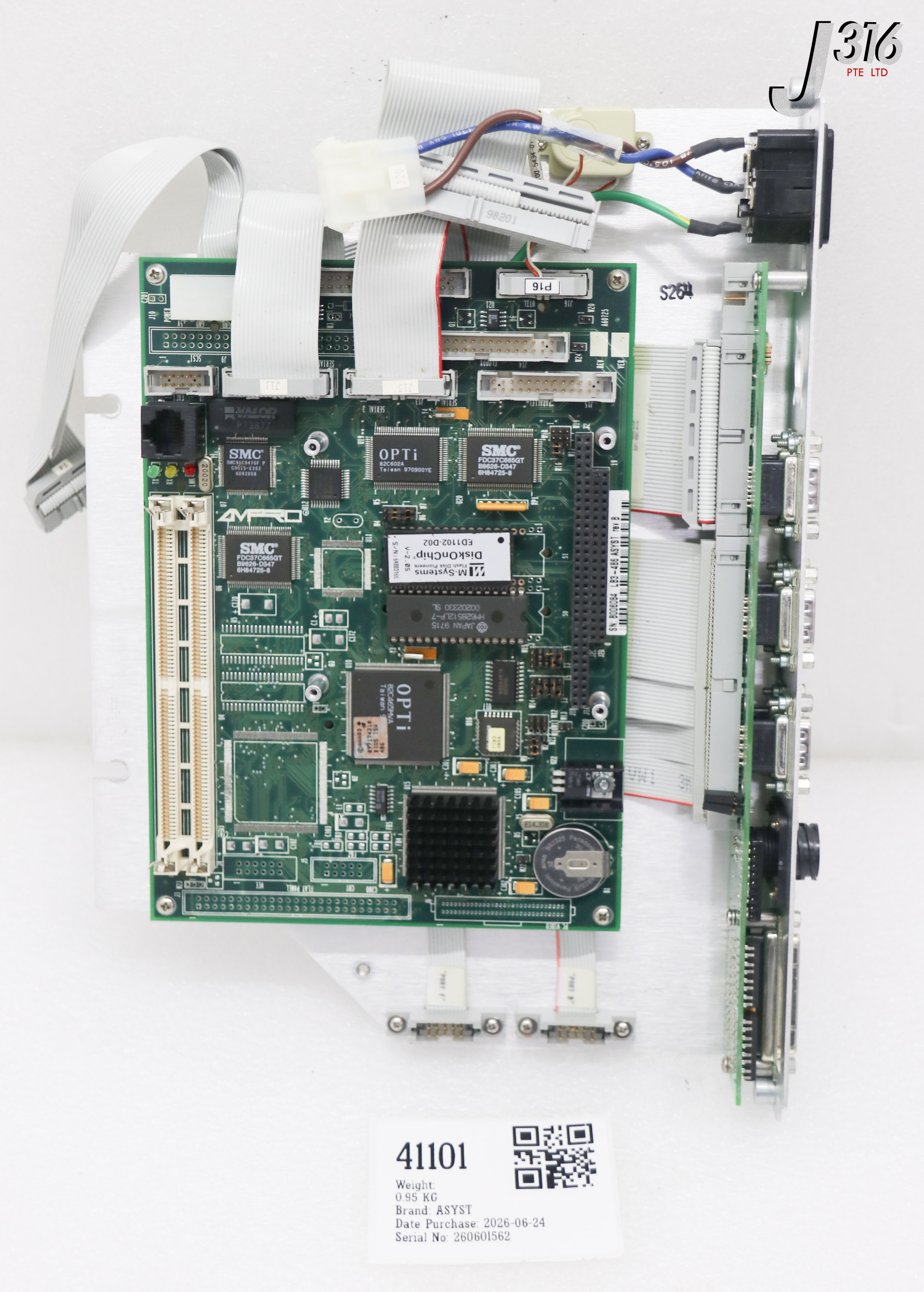 41101 ASYST PCB W/ LB3-486 ASSY 3200-1102-01