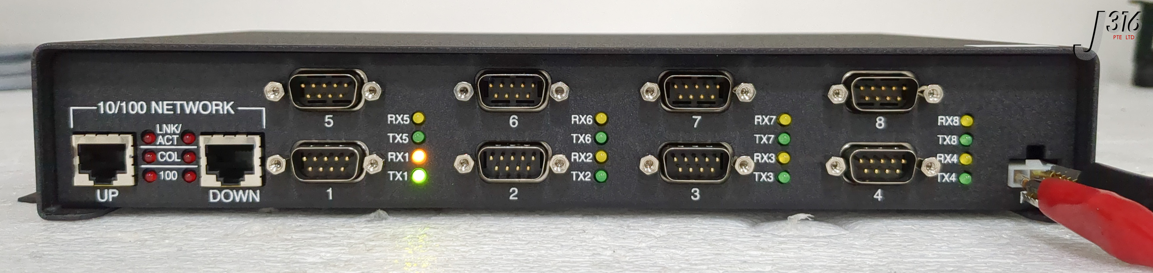 41325 AXCELIS DEVICEMASTER PRO, COMTROL DB9M 8-PORT 120006084