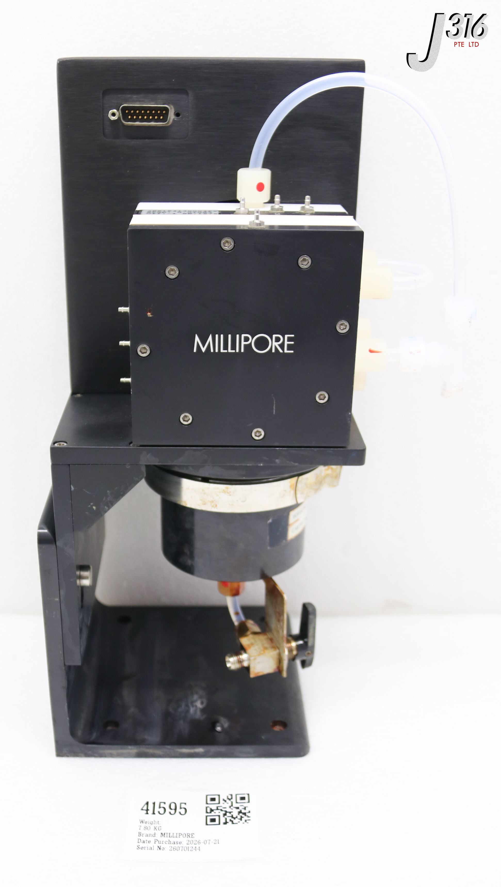 41595 MILLIPORE PHOTORESIST PUMP W/ WAFERGUARD WGEN02PH1