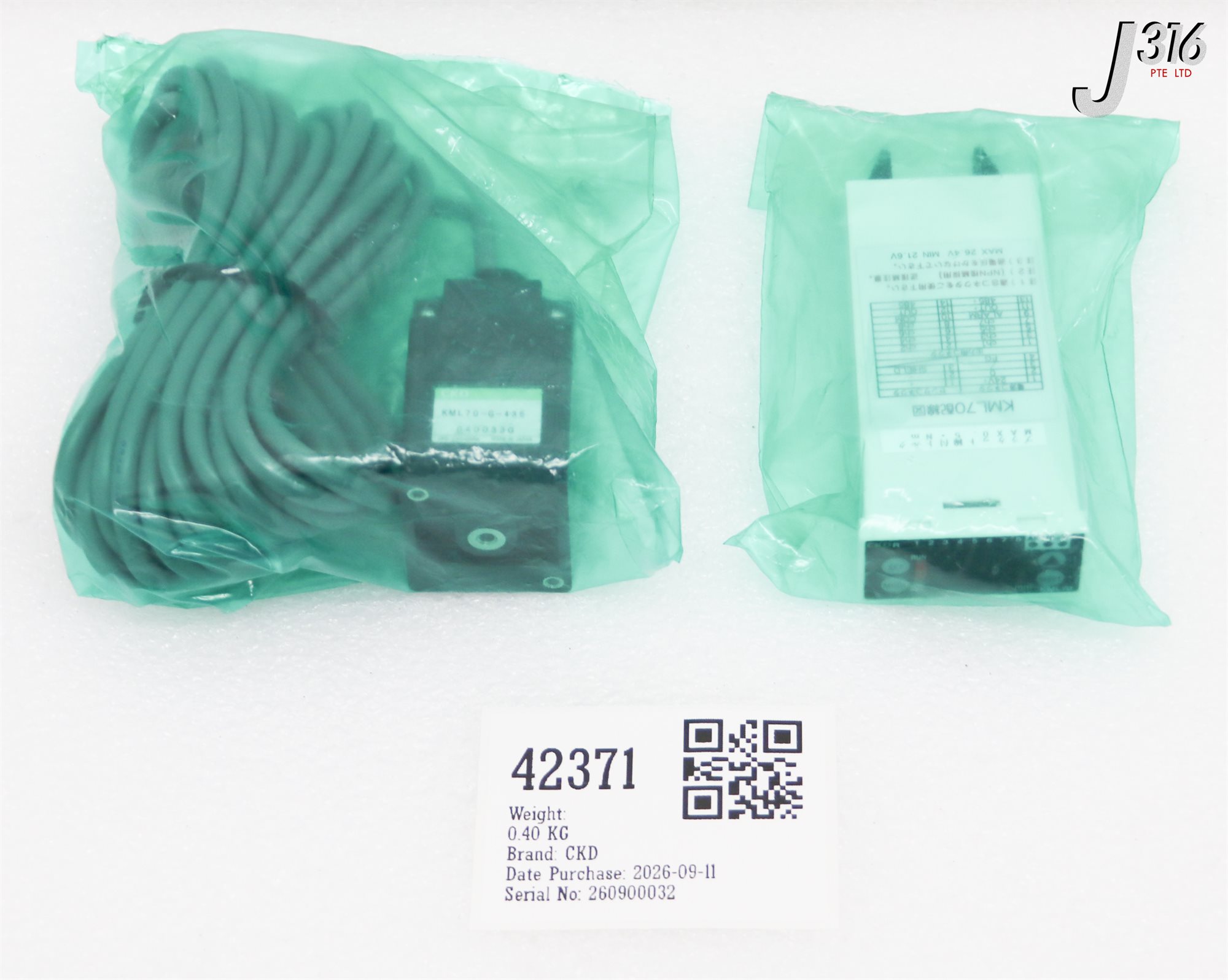 42371 CKD DIGITAL FINE LEVEL SWITCH (NEW) KML70-G-485