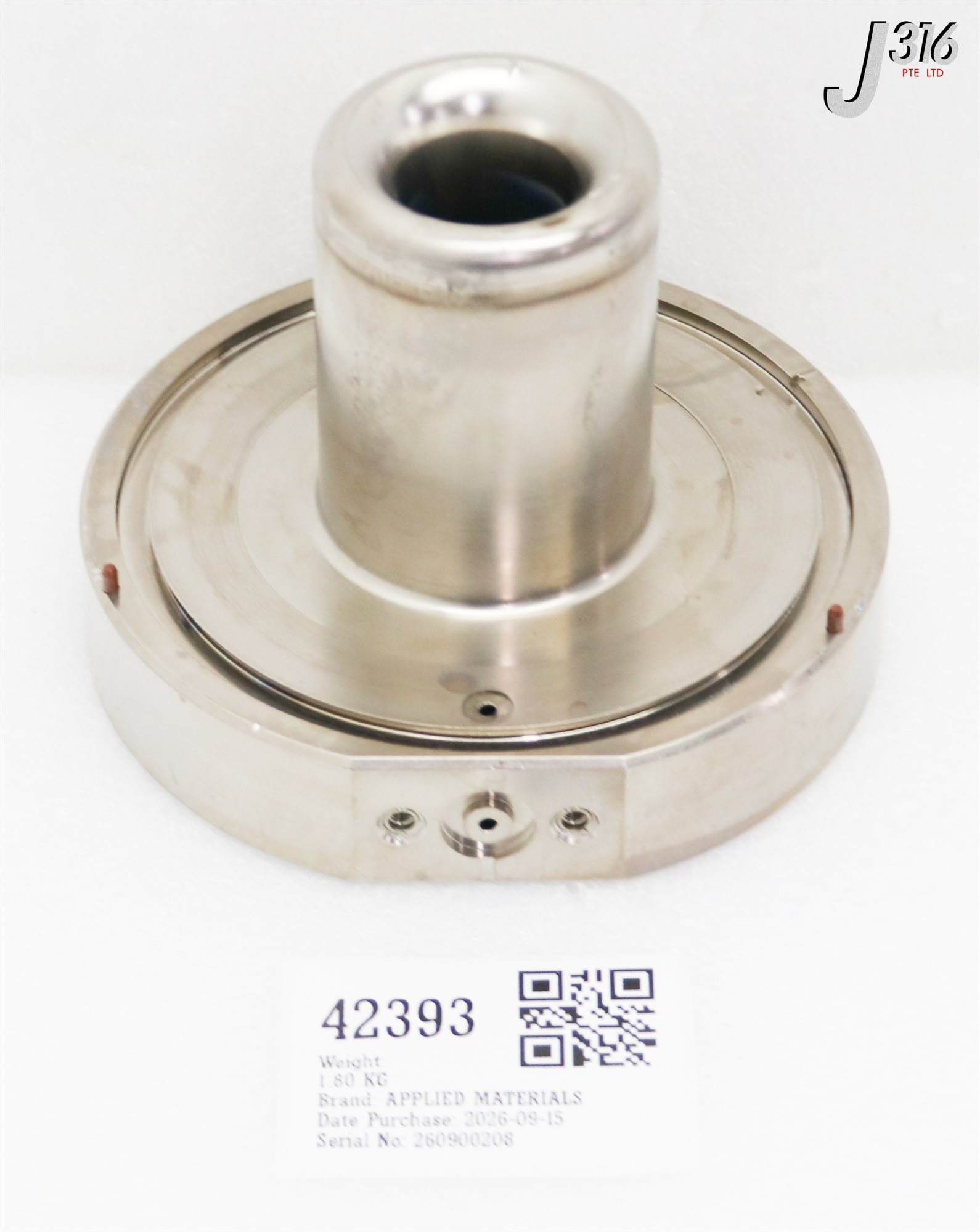 42393 APPLIED MATERIALS RF ELECTRODE FEOL SMALL RF 300MM (PARTS) 0040-92503