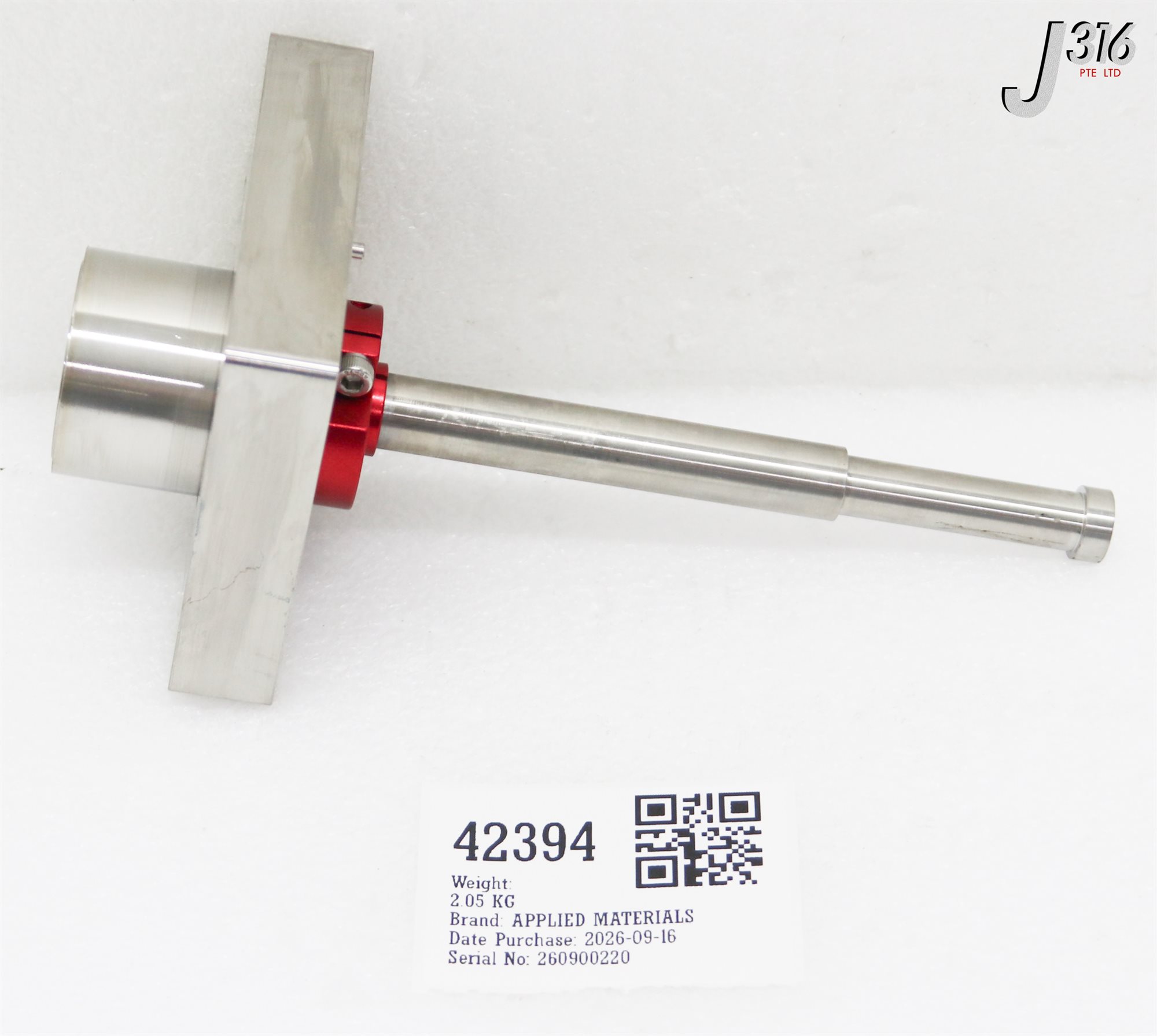 42394 APPLIED MATERIALS HT SWLL BELLOWS W/ BRACE 0040-85643