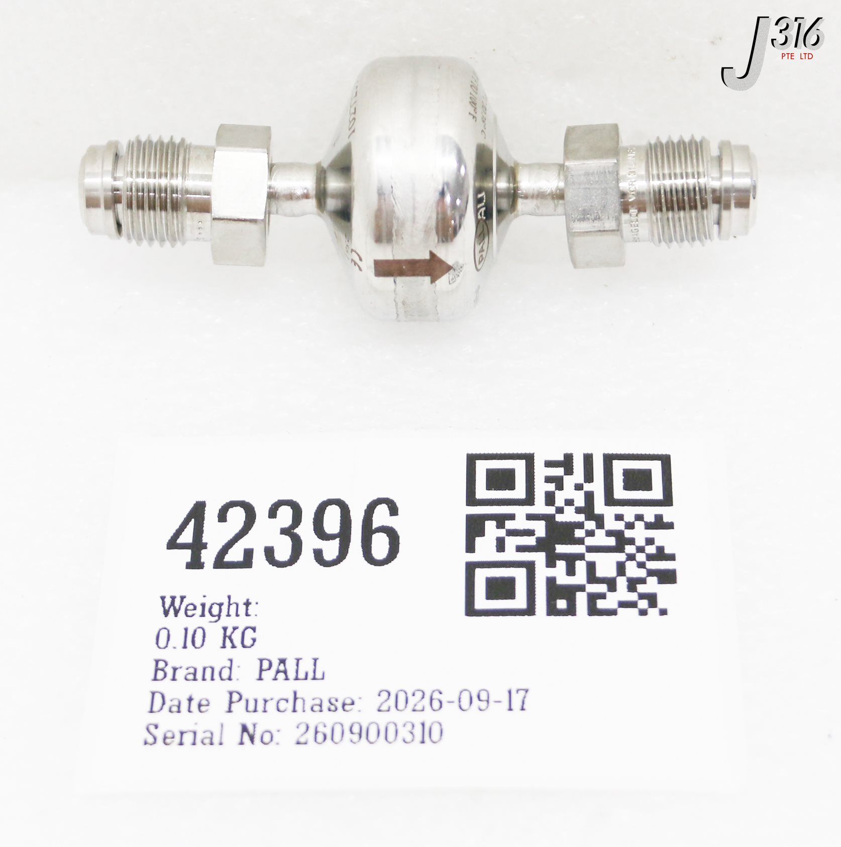42396 PALL ULTRAMET-L® 4400 SERIES FILTER GLFF4400VMM4