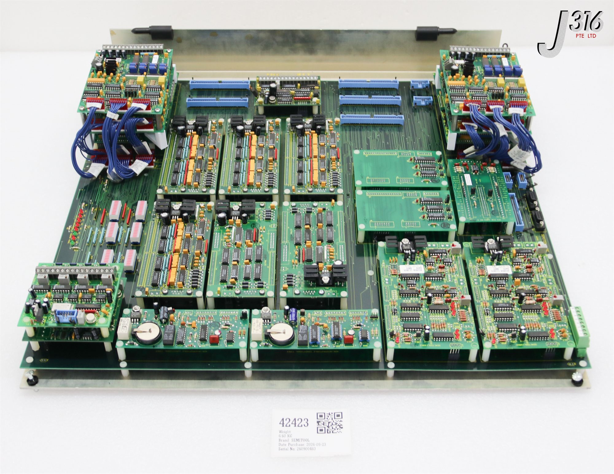 42423 SEMITOOL PCB, PROCESS MODULE MOTHER BOARD 23757-01