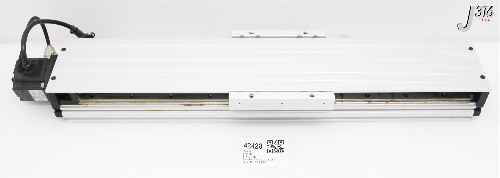 42428 THK PRECISION SINGLE-AXIS LINEAR ACTUATOR, BASE LENGTH 660MM, STROKE 154MM GL15S16+400L