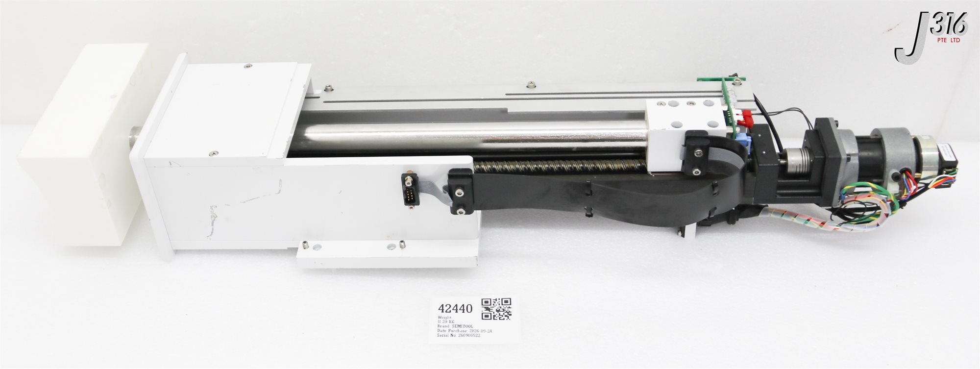 42440 SEMITOOL ELEVATOR DRIVE ASSY W/ BRUSHLESS SERVO MOTOR 846032-011