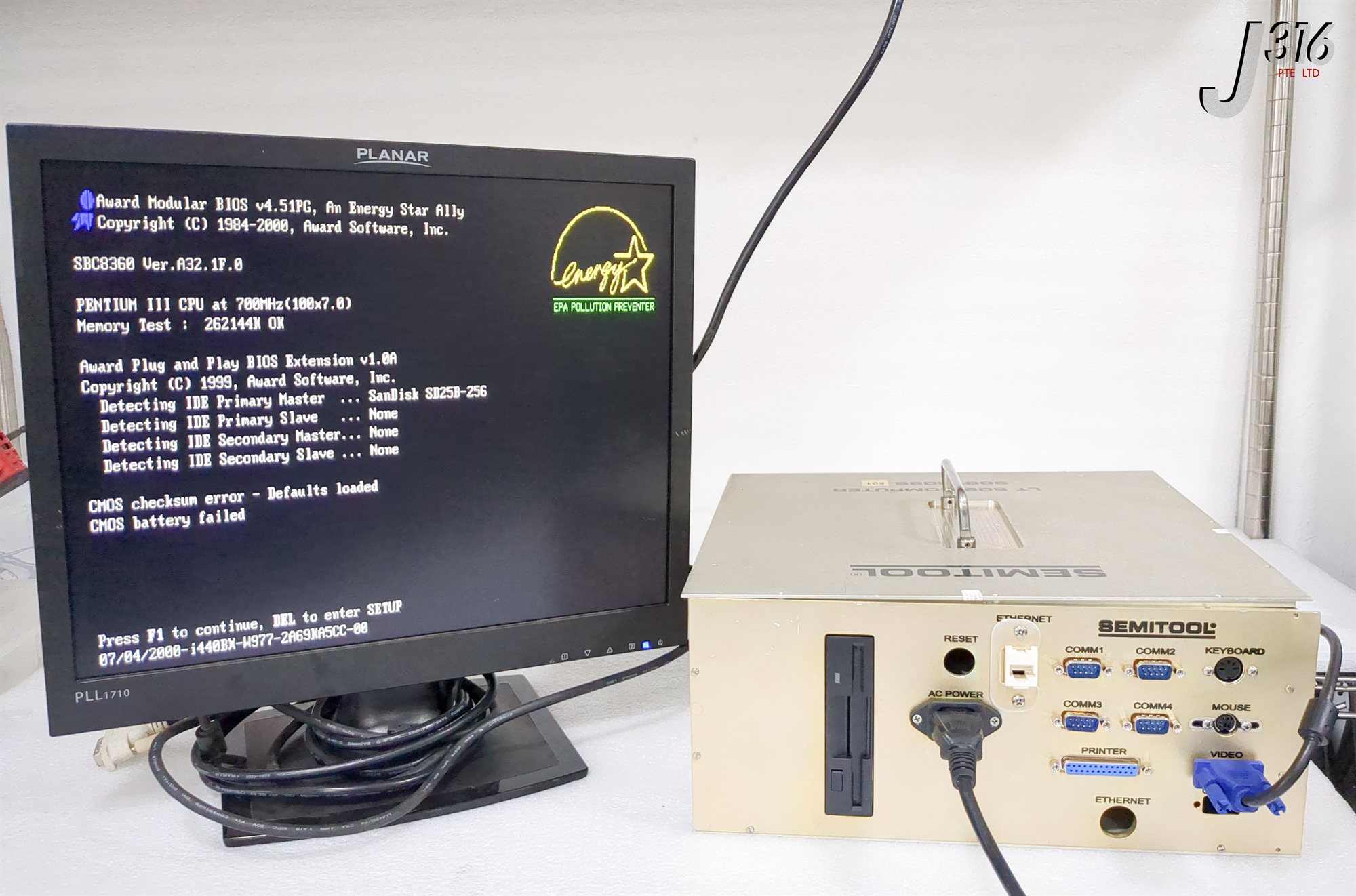 42444 SEMITOOL LT 502 COMPUTER, LT ROBOT COMPUTER 23887 900T0099-501