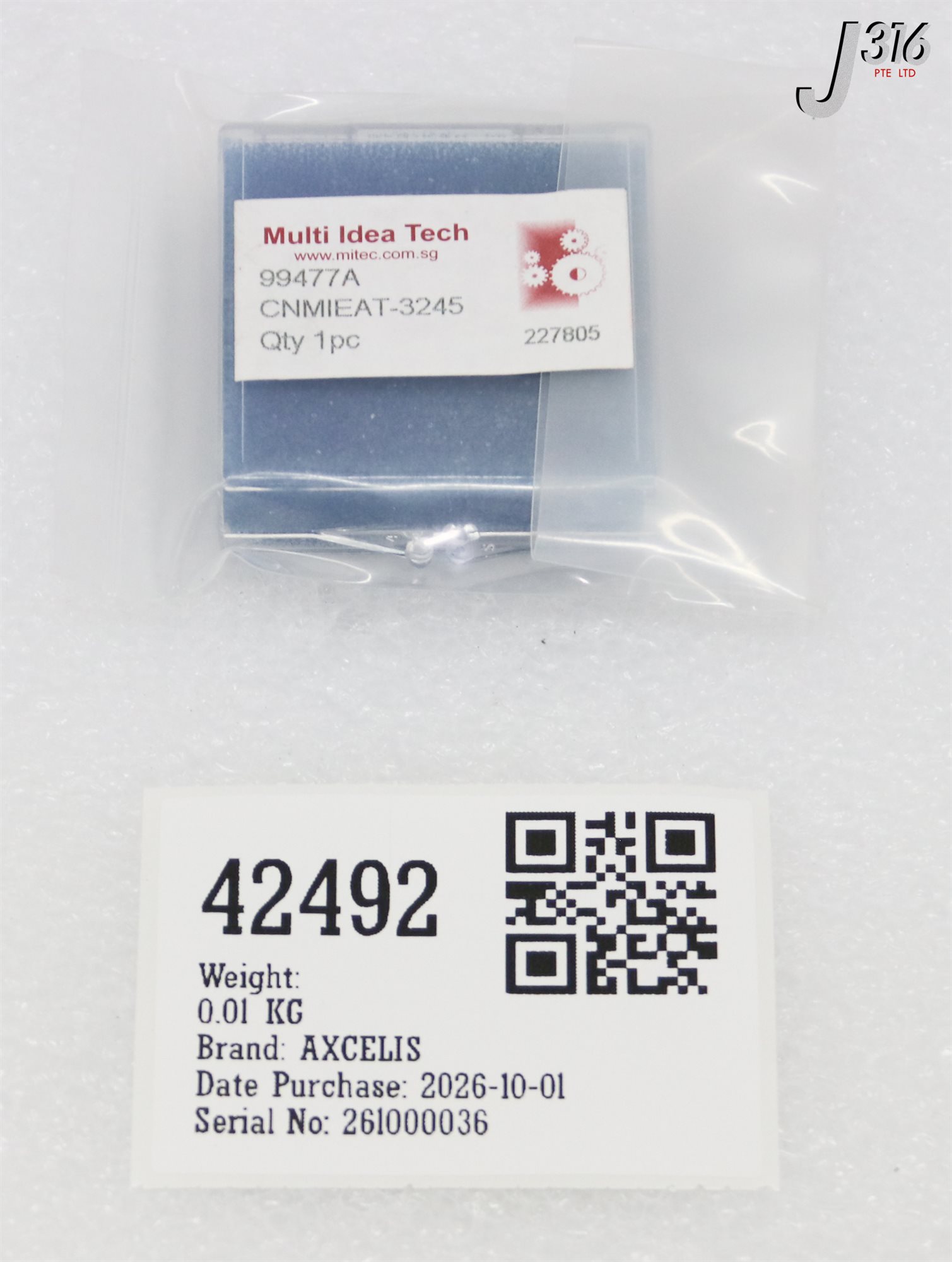42492 AXCELIS FILAMENT, CNMIEAT-3245 (NEW) 99477A