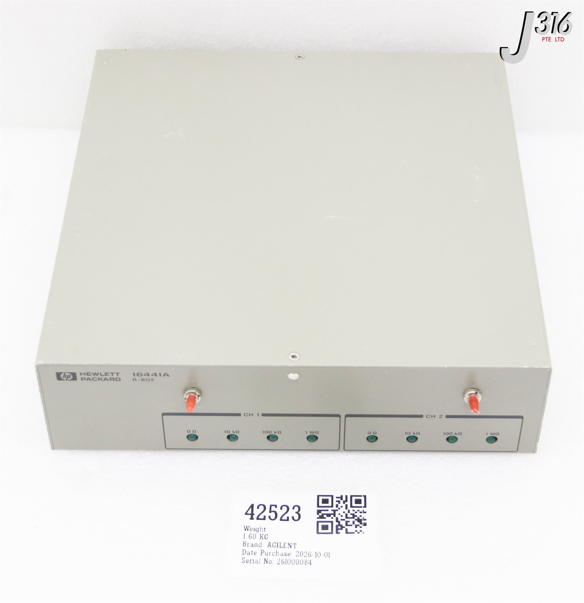 42523 AGILENT RESISTANCE BOX 16441A