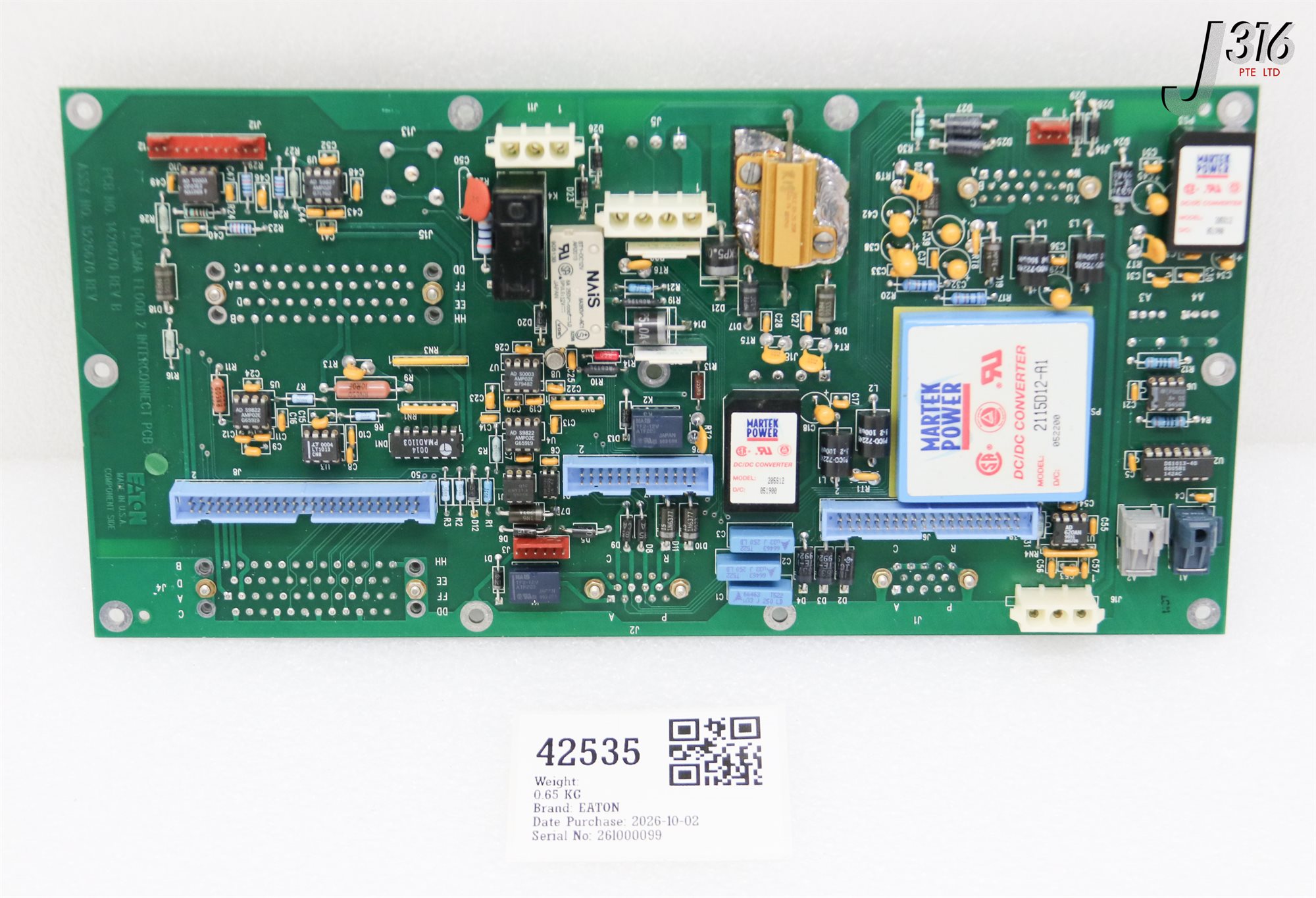 42535 EATON PCB, PLASMA FLOOD 2 INTERCONNECT 1426670