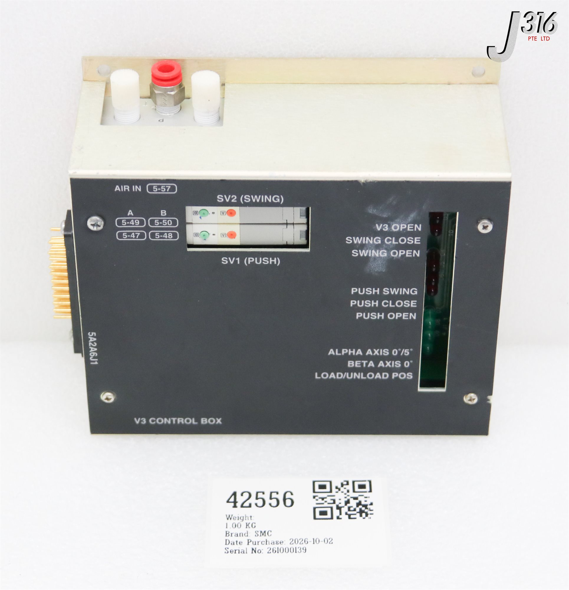 42556 SMC V3 CONTROL BOX, EATON 1909260 D-474-970002B