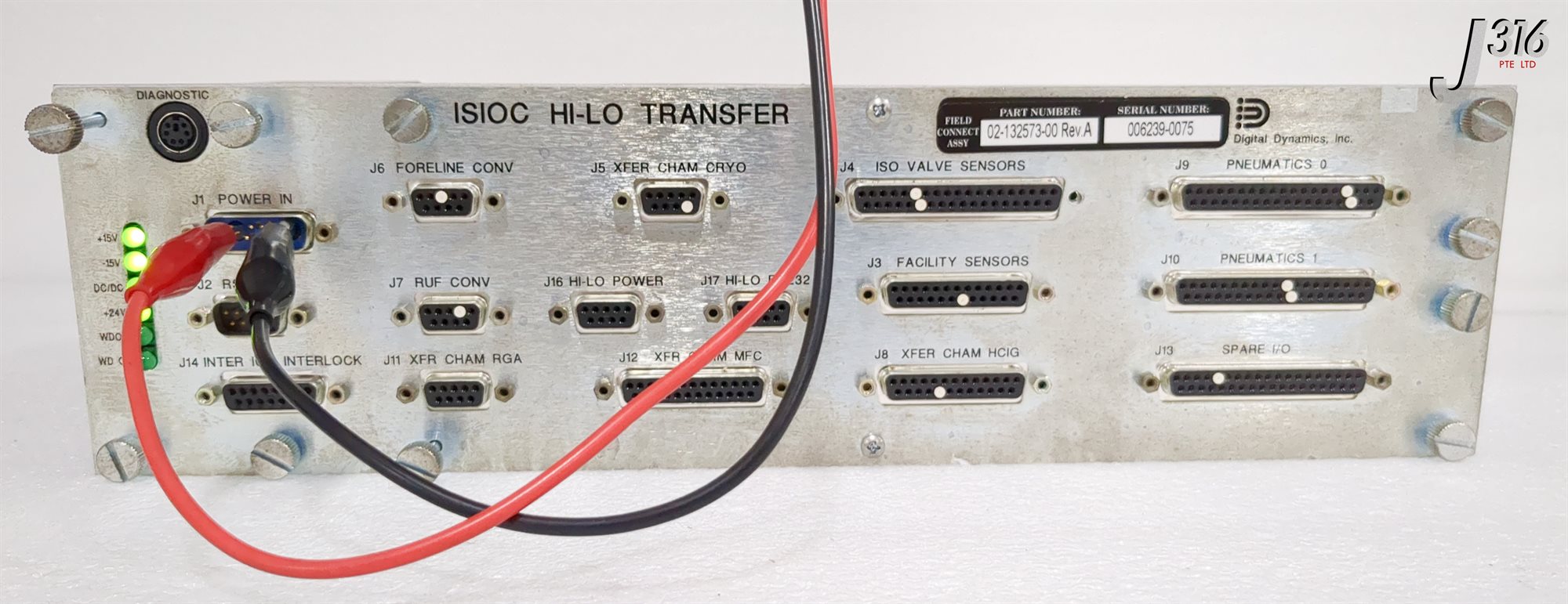 42580 NOVELLUS ISIOC HI-LO TRANSFER, 02-132573-00 02-131736-00