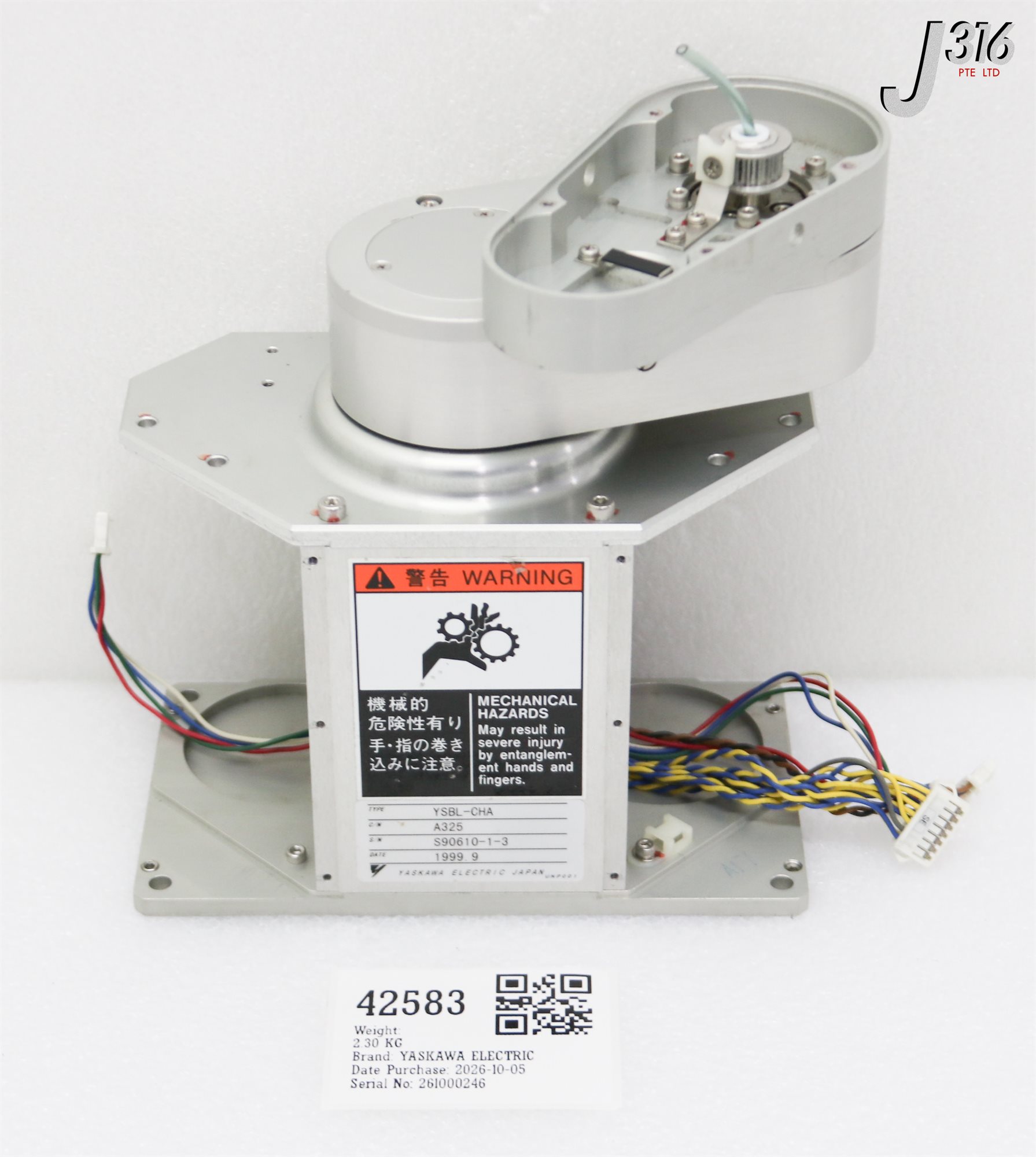 42583 YASKAWA ELECTRIC ROBOT CONTROL ASSY (PARTS) YSBL-CHA