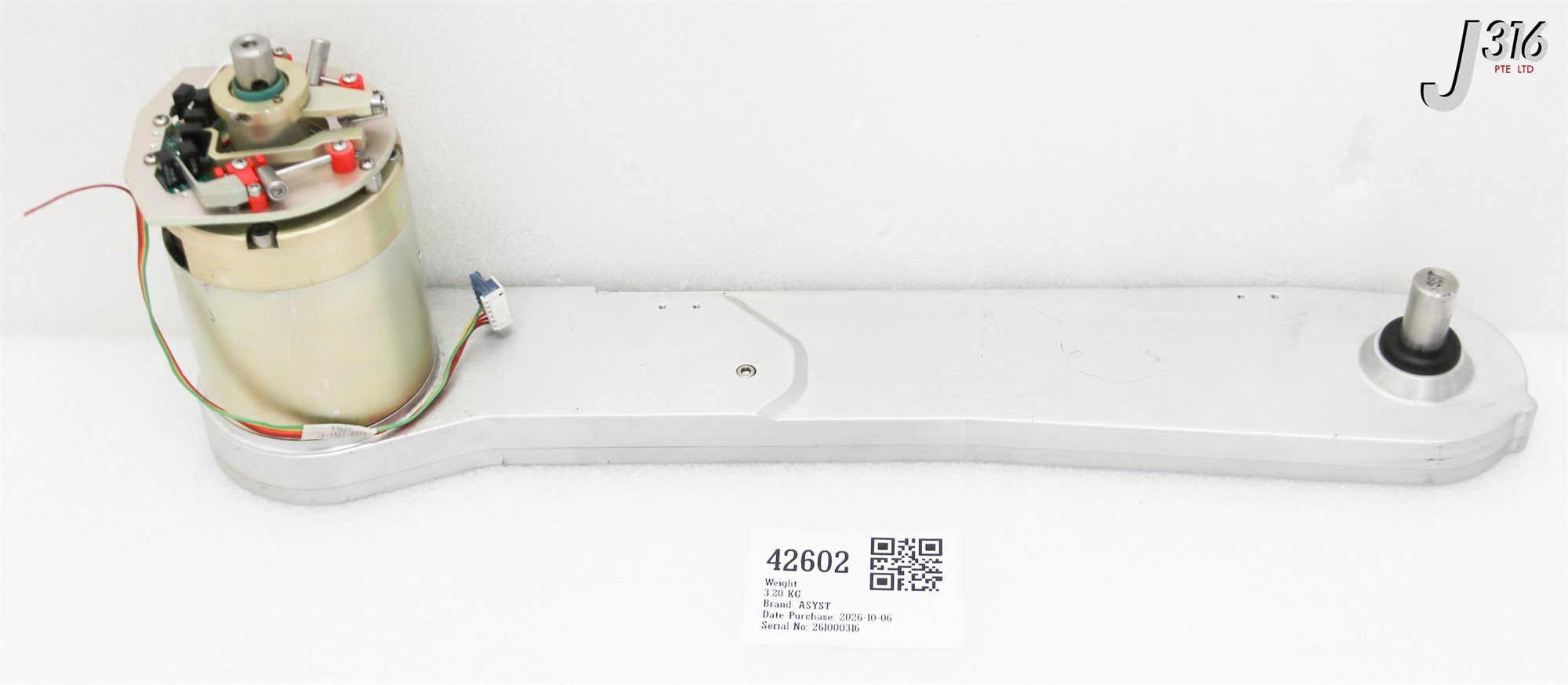 42602 ASYST ROBOT ARM 2200 ASSY, 48CM LENGTH, PCB 3000-1023-01 (3) 9700-2971-01