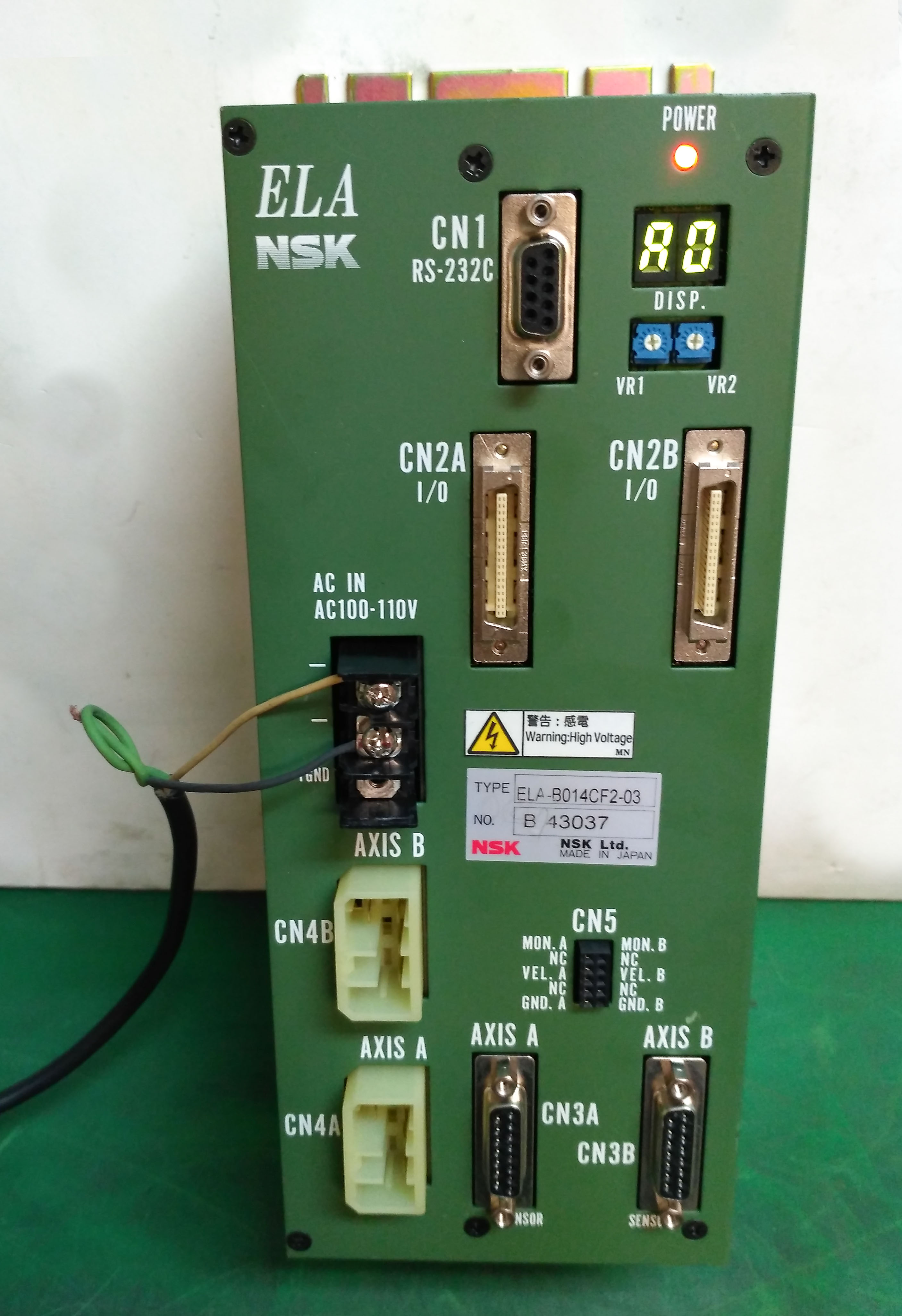 5676 NSK SERVO DRIVER ELA-B014CF2-03