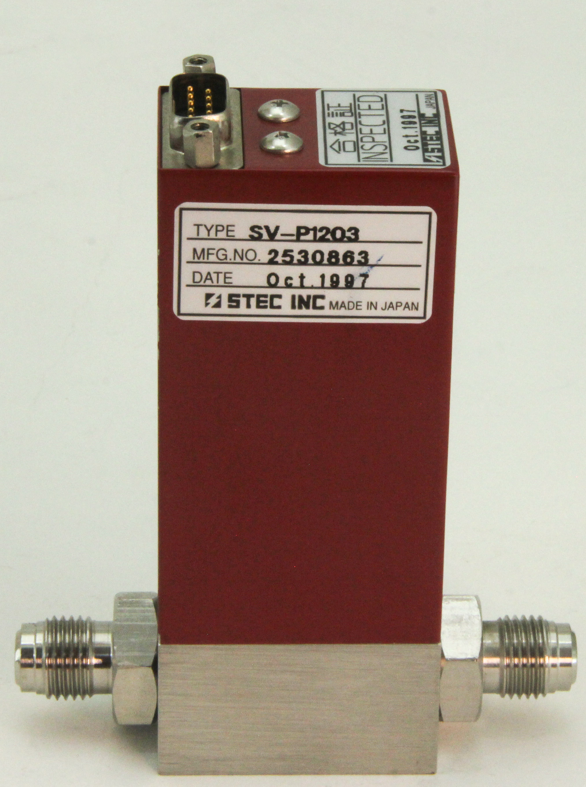 Stec Inc SV-P1203 Mass Flow Controller 