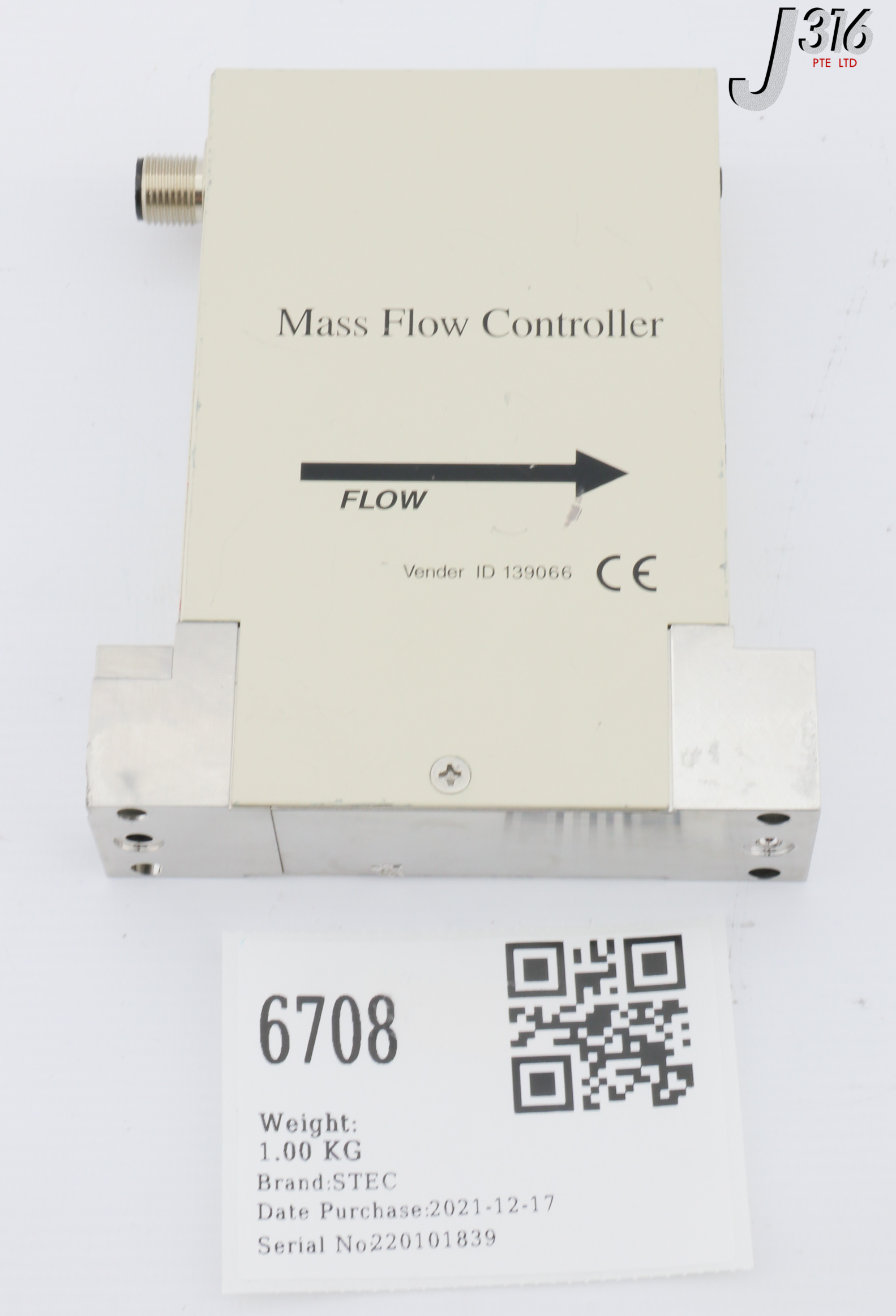 6480 Tylan MFC Mass Flow Controller N2 20 SLPM Fc-261 for sale online 
