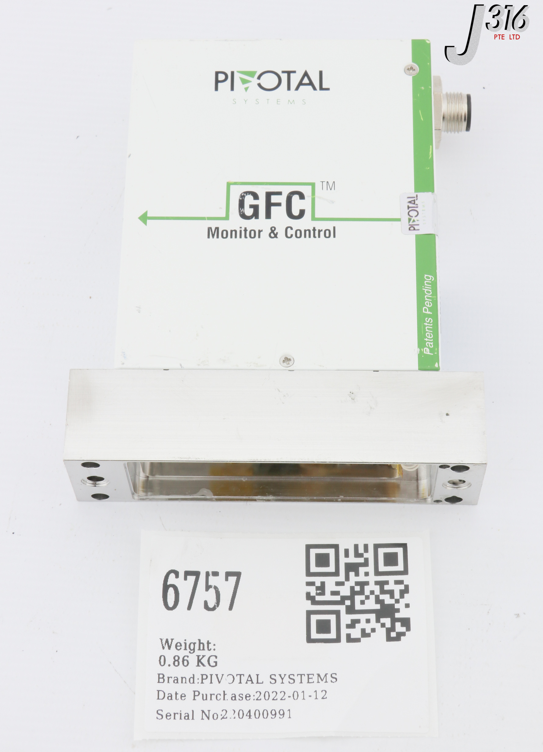 6757 PIVOTAL SYSTEMS GAS FLOW CONTROLLER 32-02191