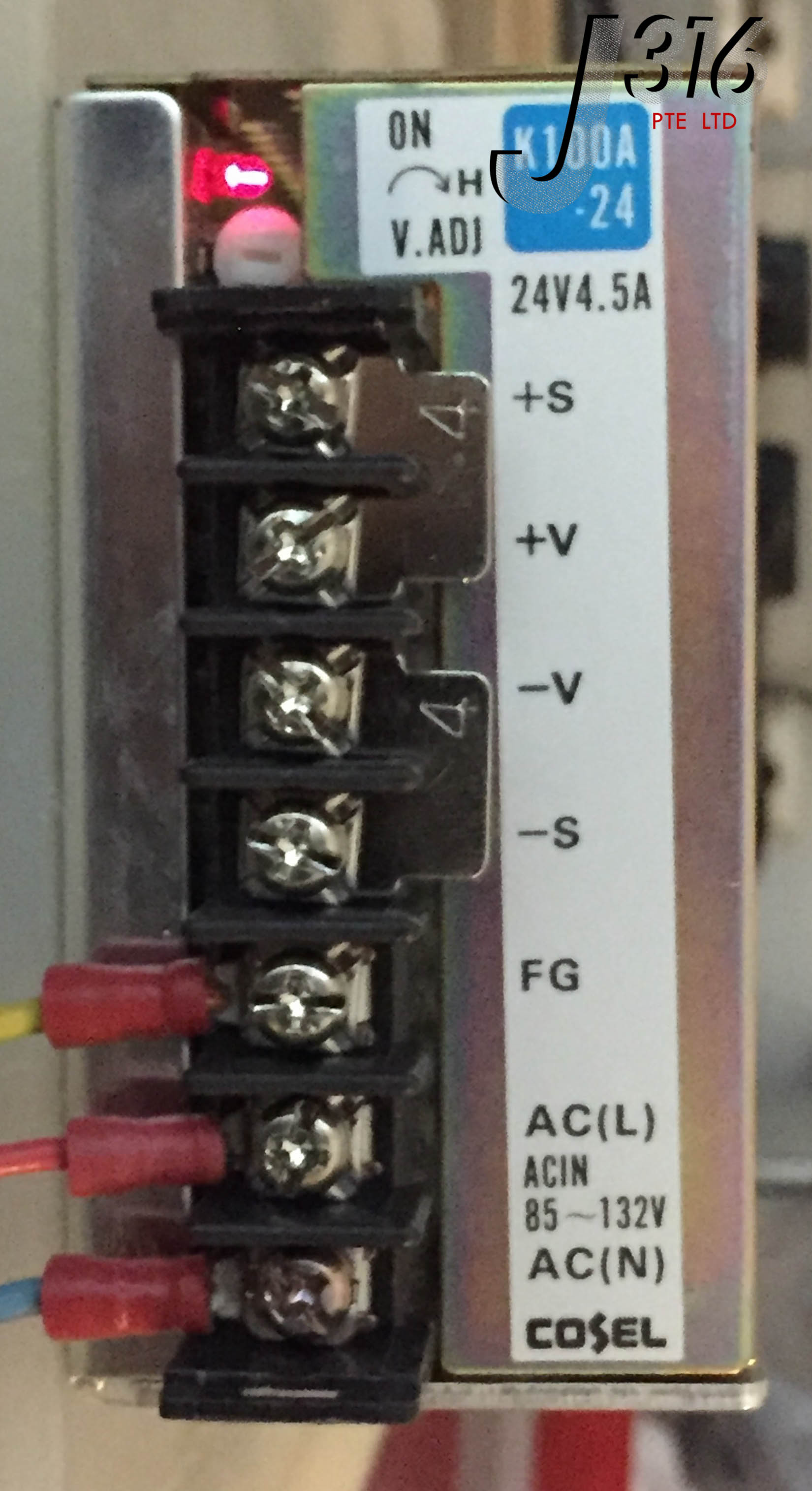 7028 COSEL POWER SUPPLY K100A-24